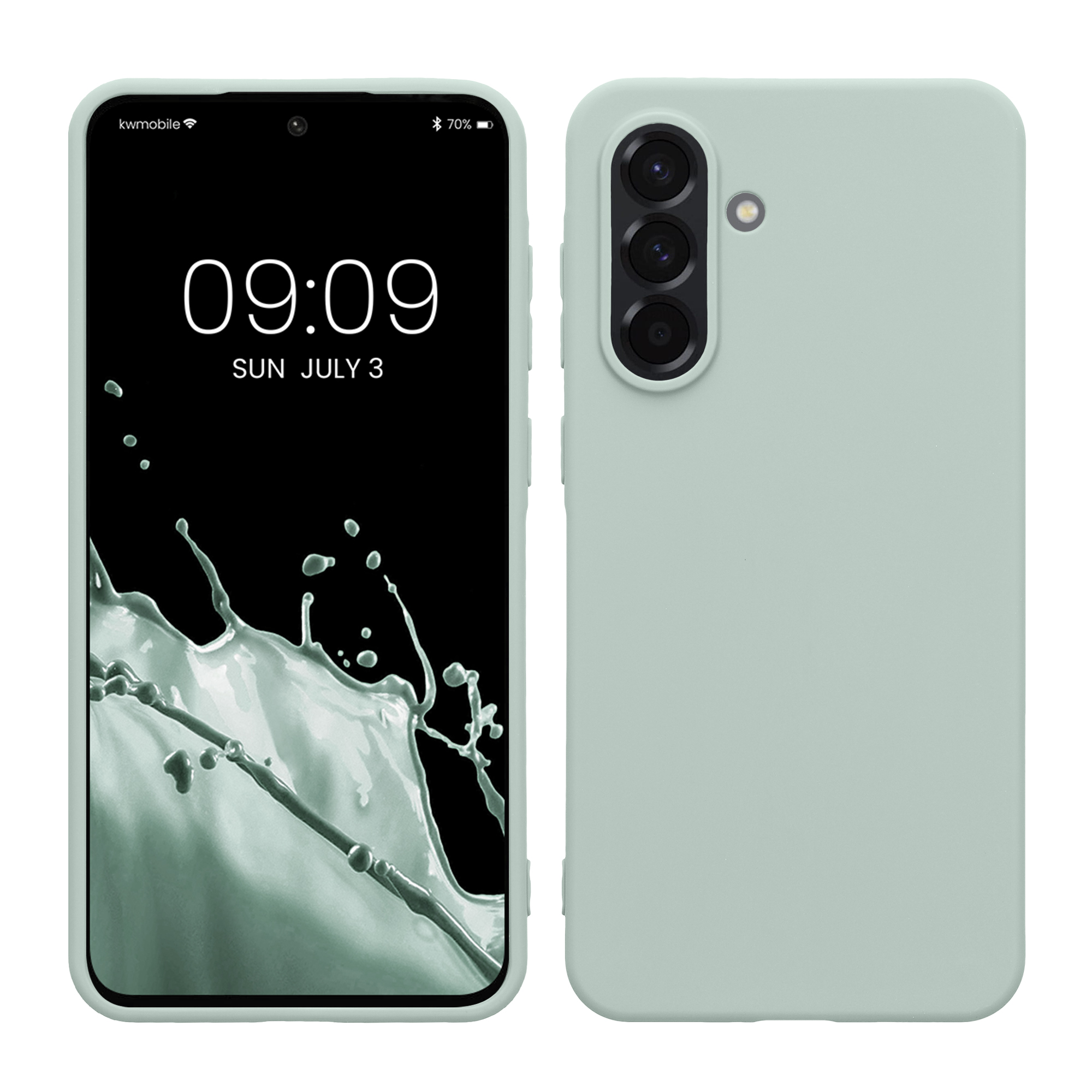 Kryt na mobil Samsung Galaxy A36 5G kwmobile TPU mintový