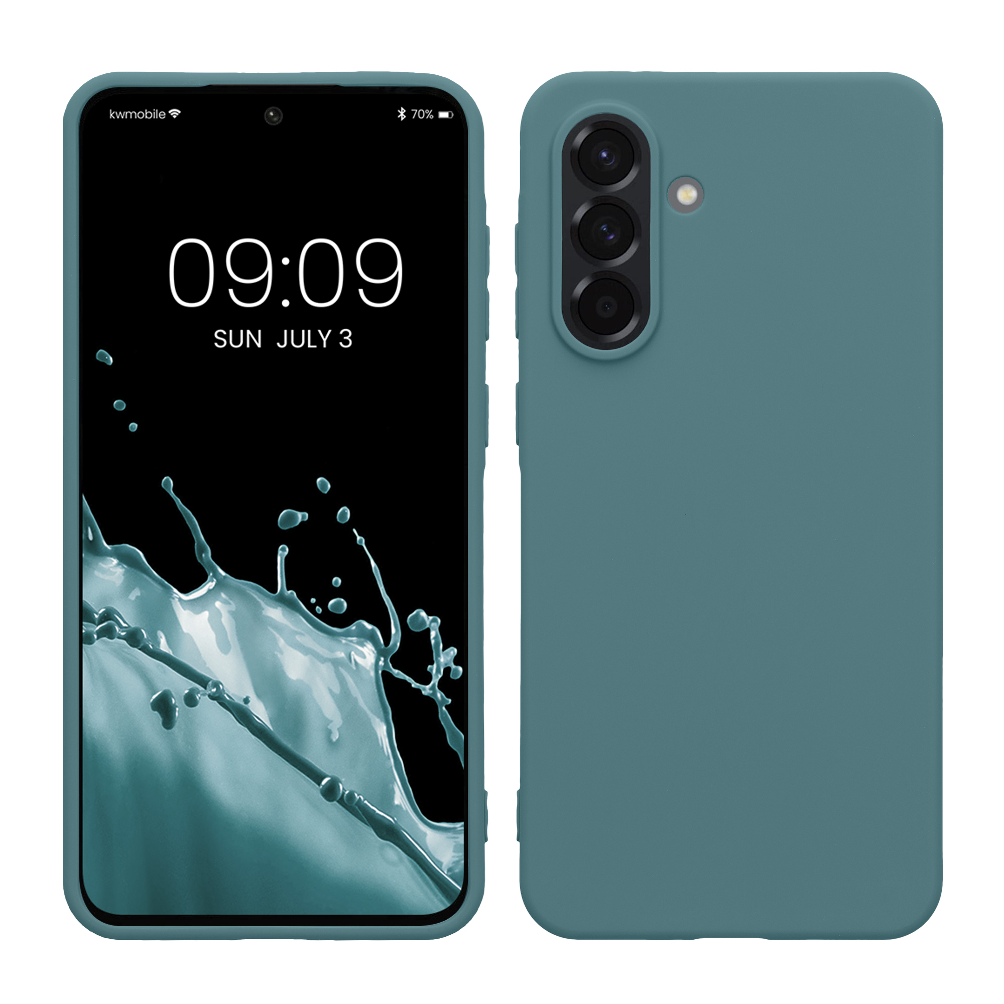 Kryt na mobil Samsung Galaxy A36 5G kwmobile TPU Arctic Night