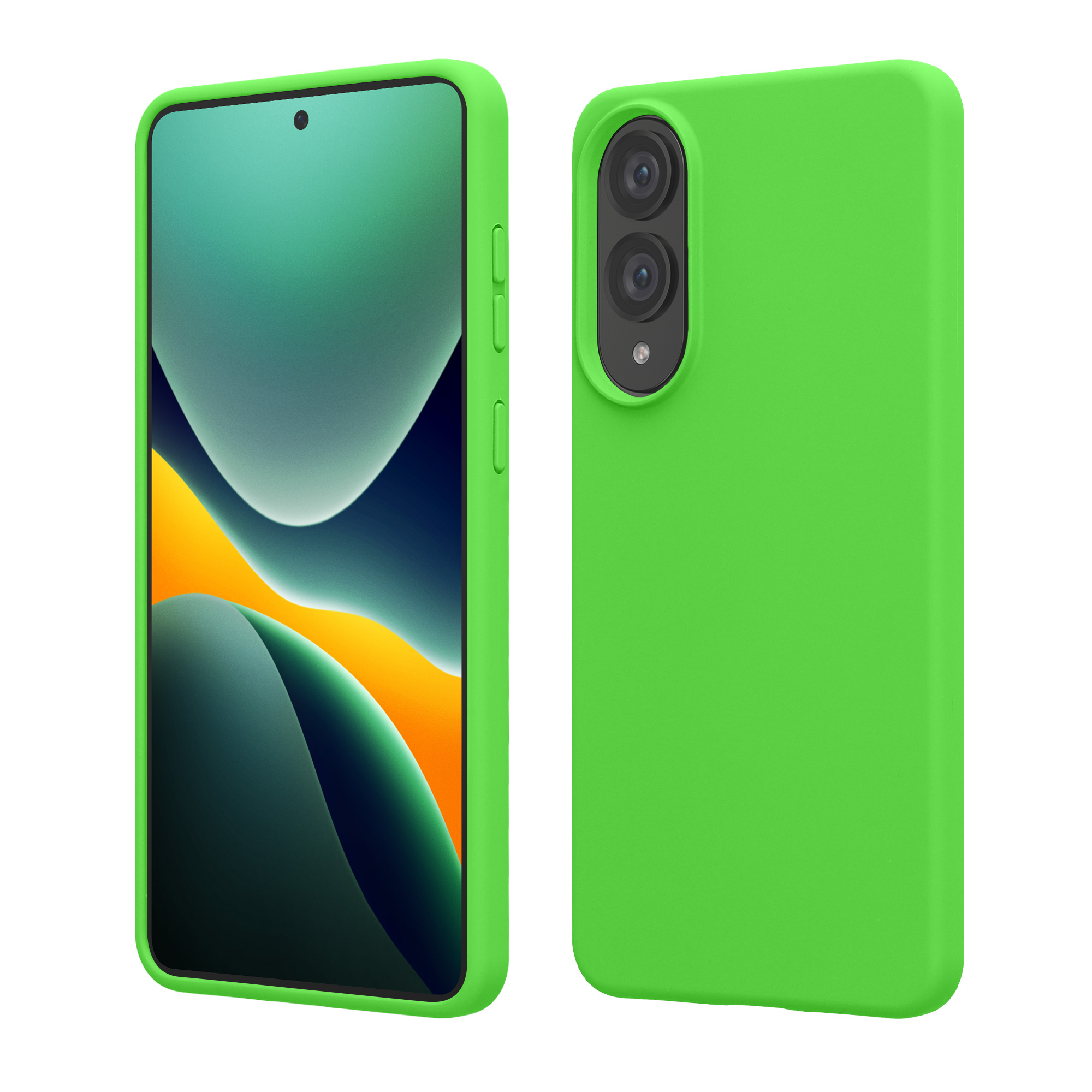 Kryt na mobil Samsung Galaxy S25 Edge kwmobile limetkově zelená