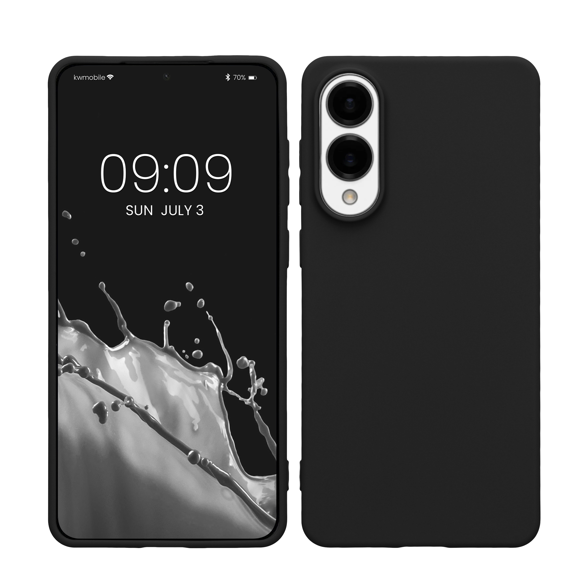 Kryt na mobil Samsung Galaxy S25 Edge kwmobile černá