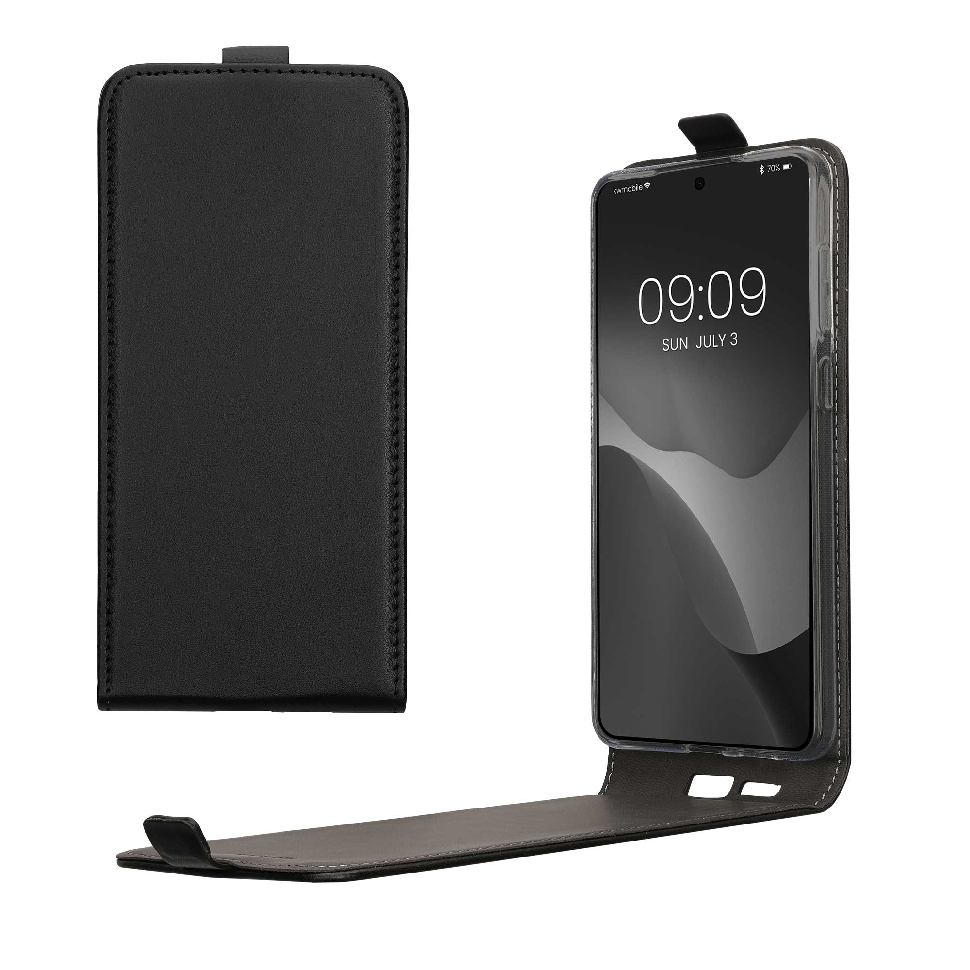 Flip pouzdro Samsung Galaxy S25 Edge kwmobile černá