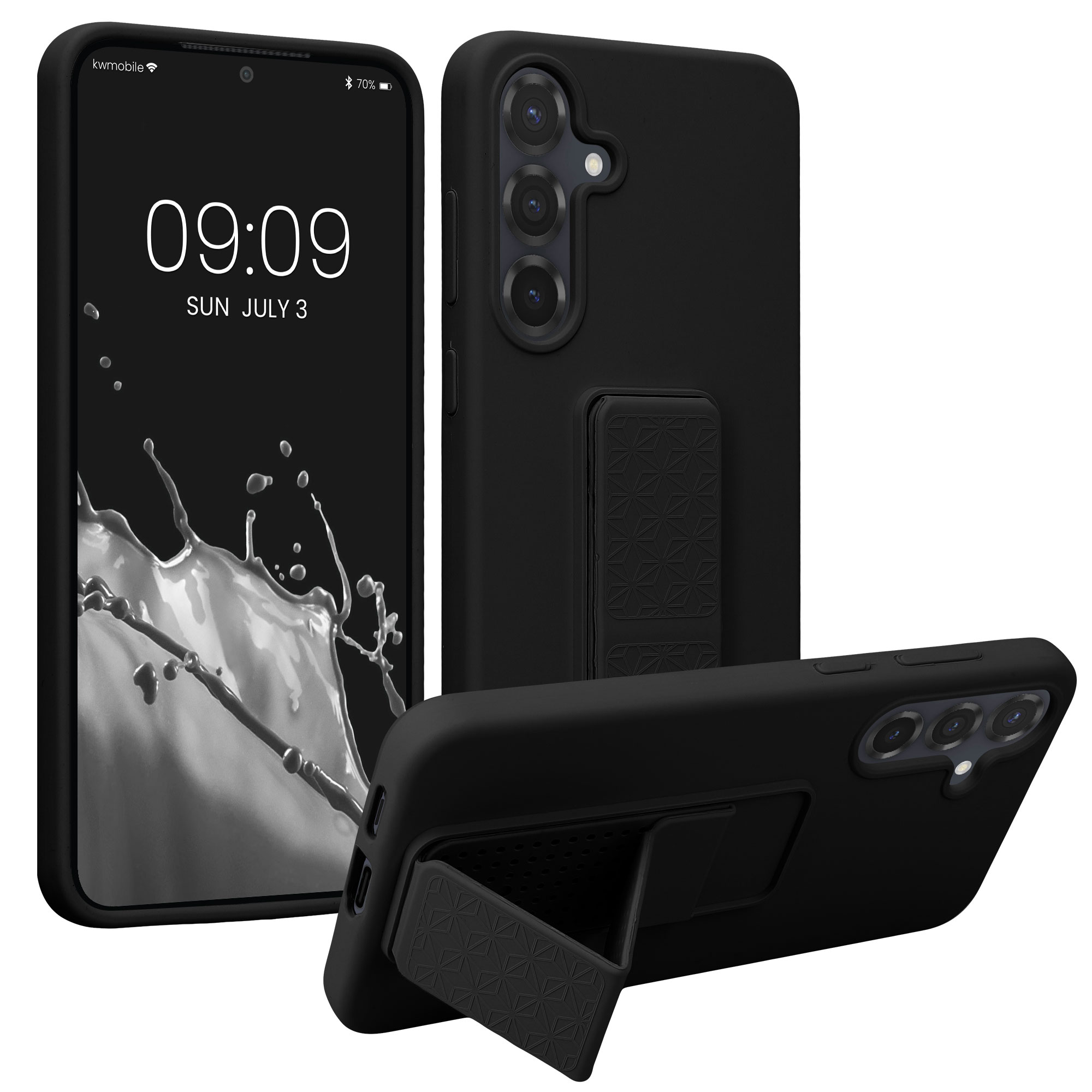 Crossbody kryt na mobil Samsung Galaxy S25 Plus kwmobile černá