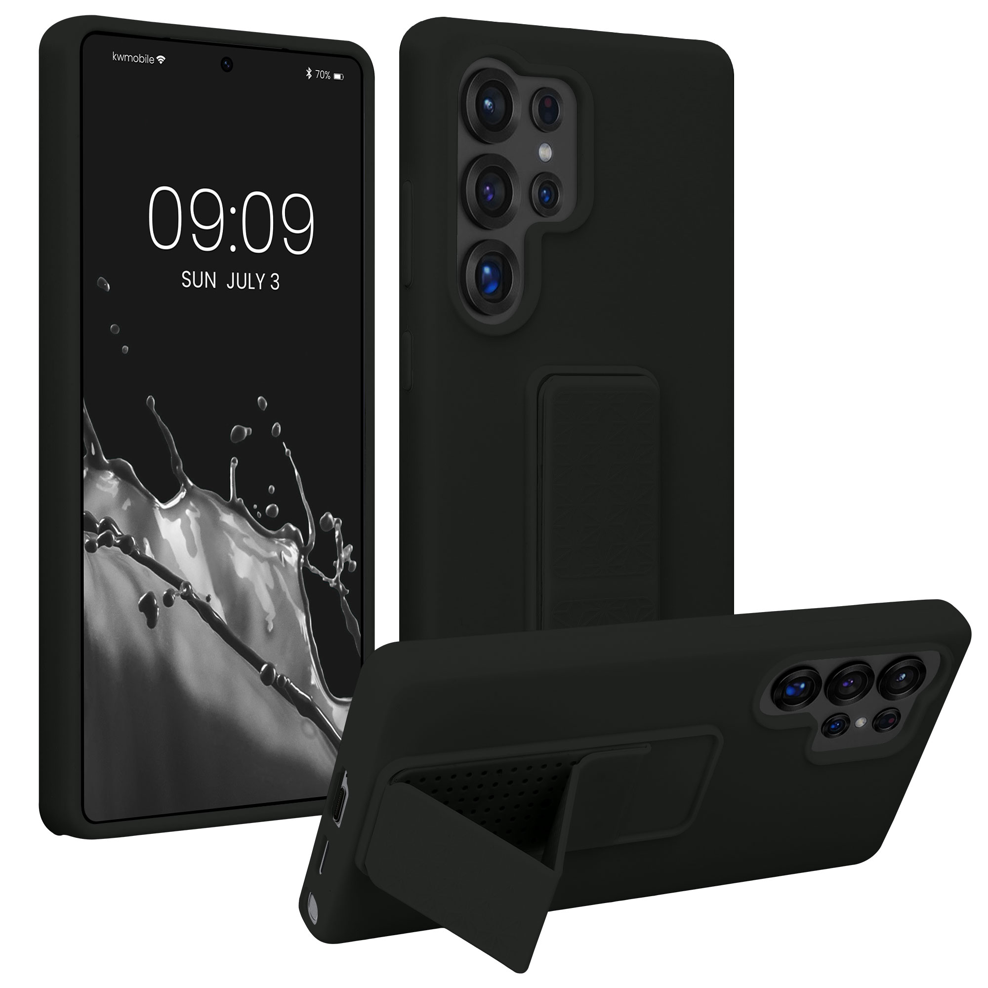 Crossbody kryt na mobil Samsung Galaxy S25 Ultra kwmobile černá