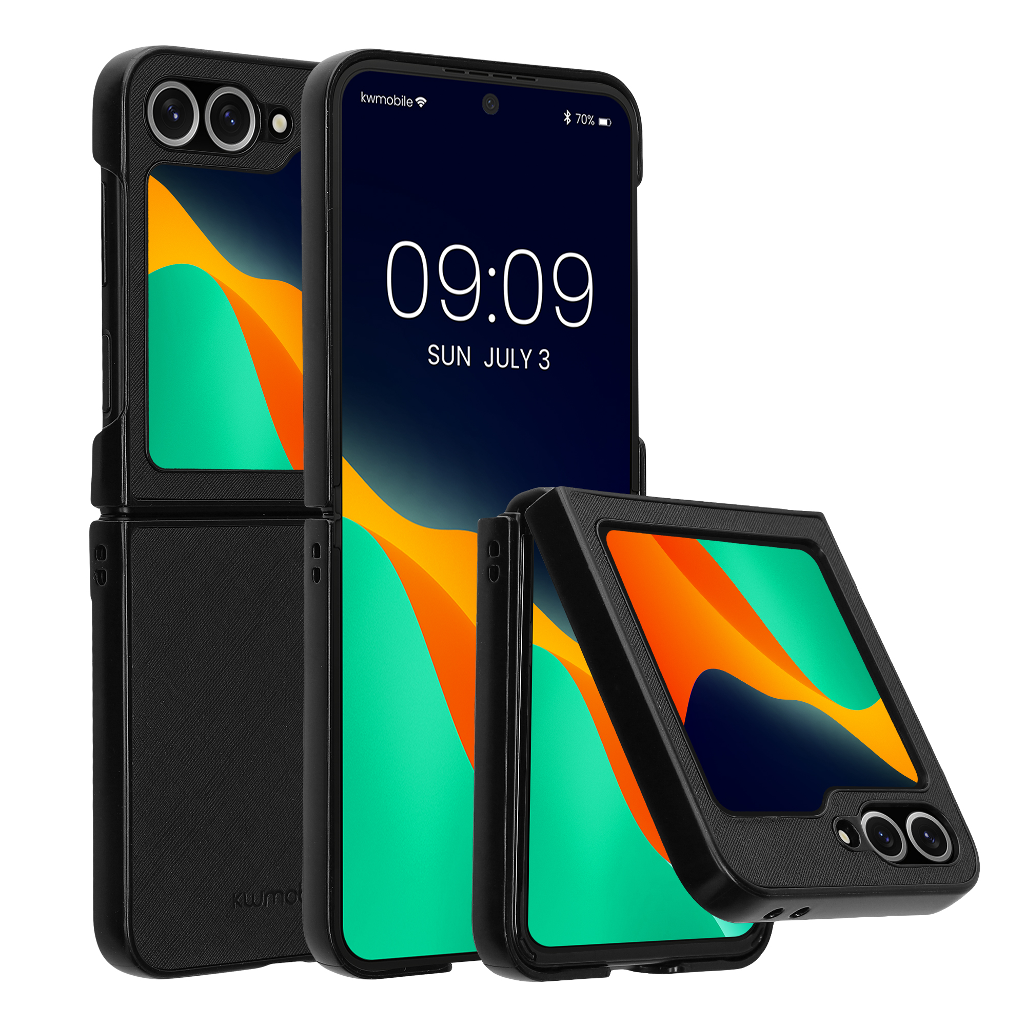 Pouzdro pro Samsung Galaxy Z Flip6 kwmobile - černá