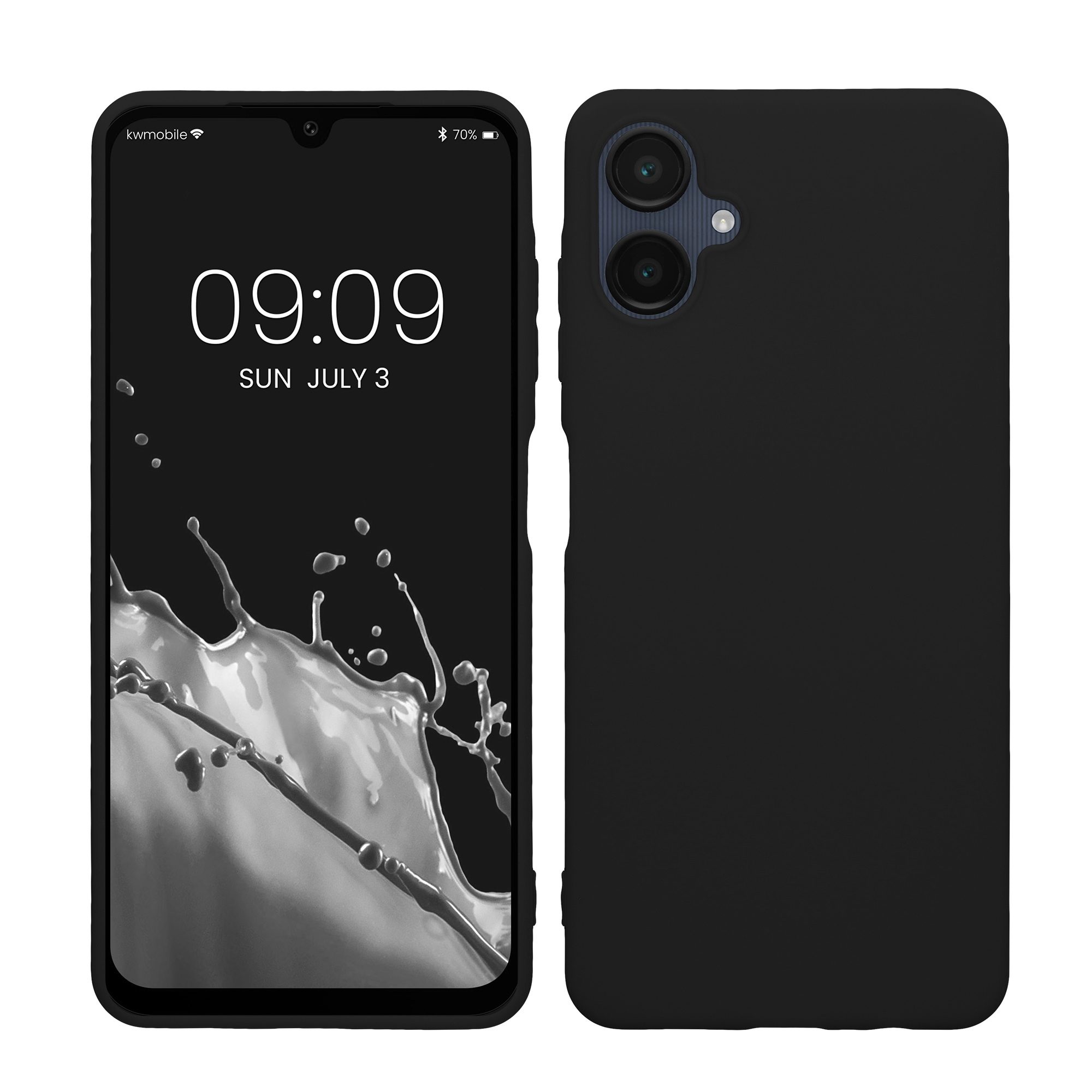 Kryt na mobil Samsung Galaxy A06 kwmobile TPU černý