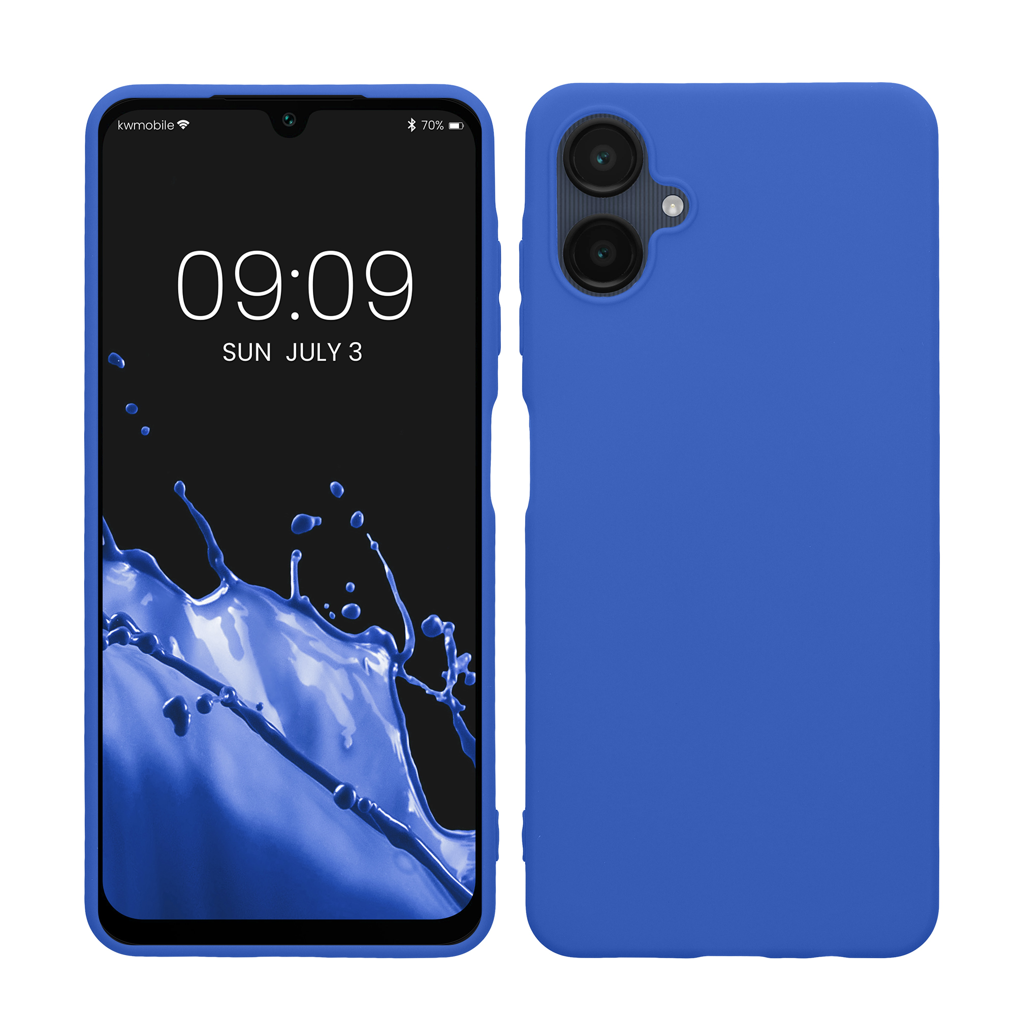 Kryt na mobil Samsung Galaxy A06 kwmobile TPU baltsky modrý