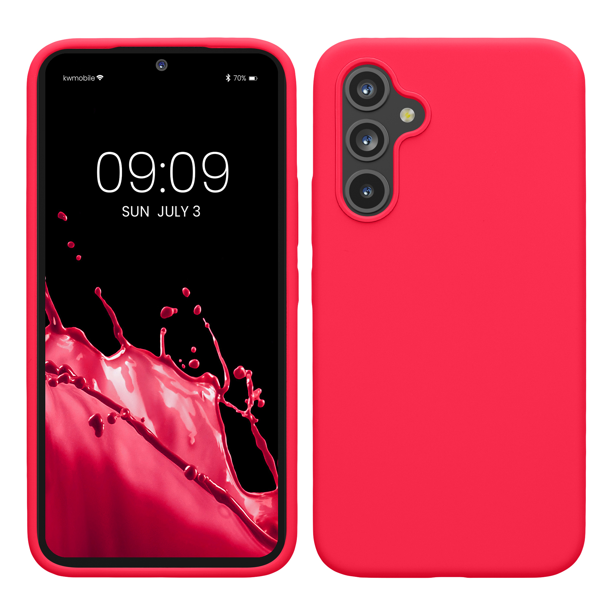 Kryt na mobil Samsung Galaxy A54 5G kwmobile TPU Neonová růžová