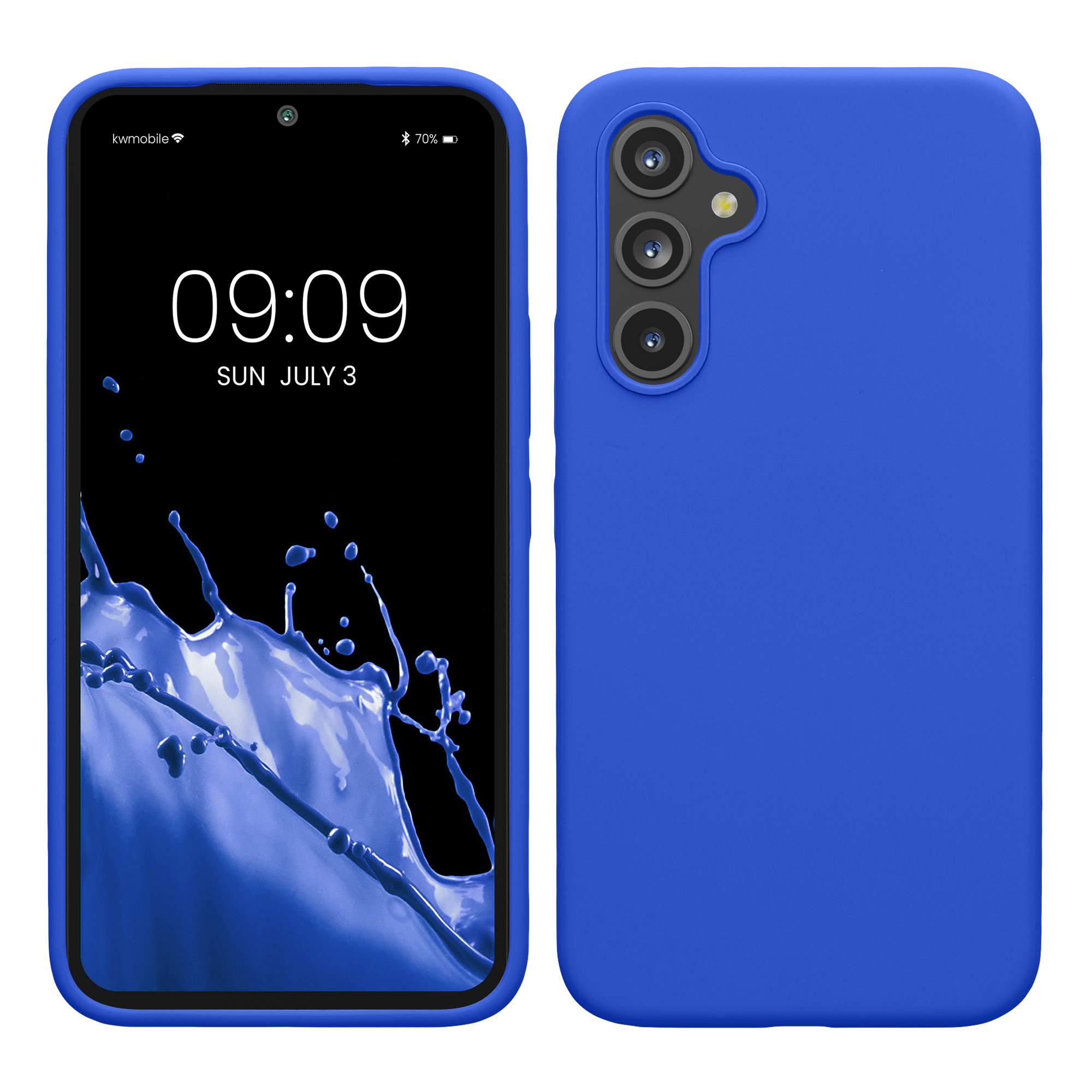 Kryt na mobil Samsung Galaxy A54 5G kwmobile TPU Baltická modrá