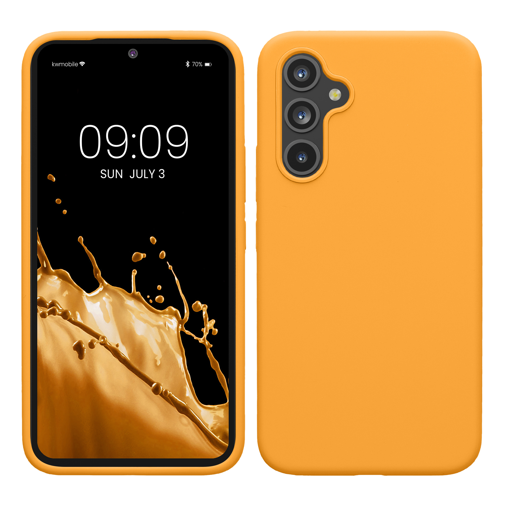 Kryt na mobil Samsung Galaxy A54 5G kwmobile TPU Ovocná oranžová