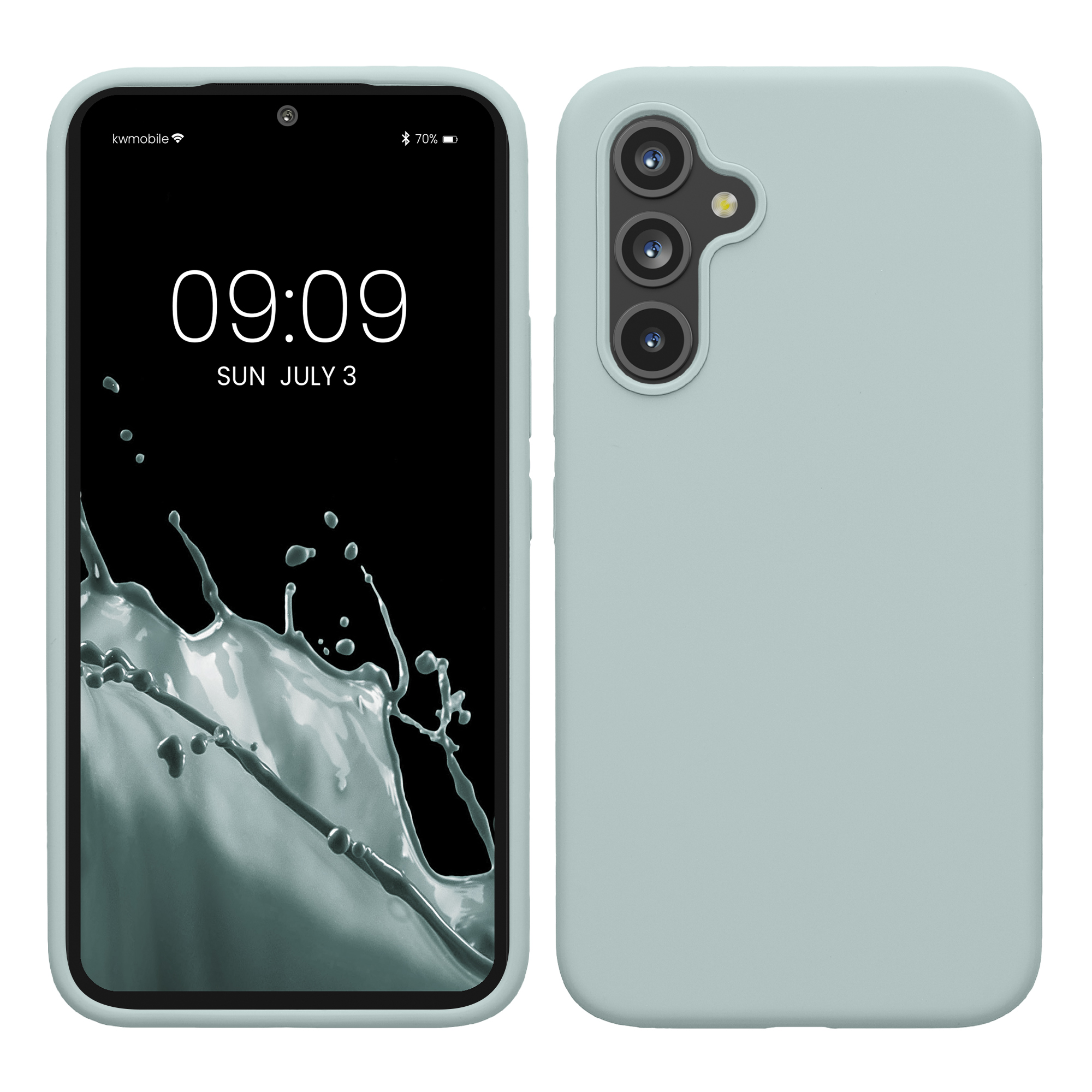 Kryt na mobil Samsung Galaxy A54 5G kwmobile TPU Chladná mátová