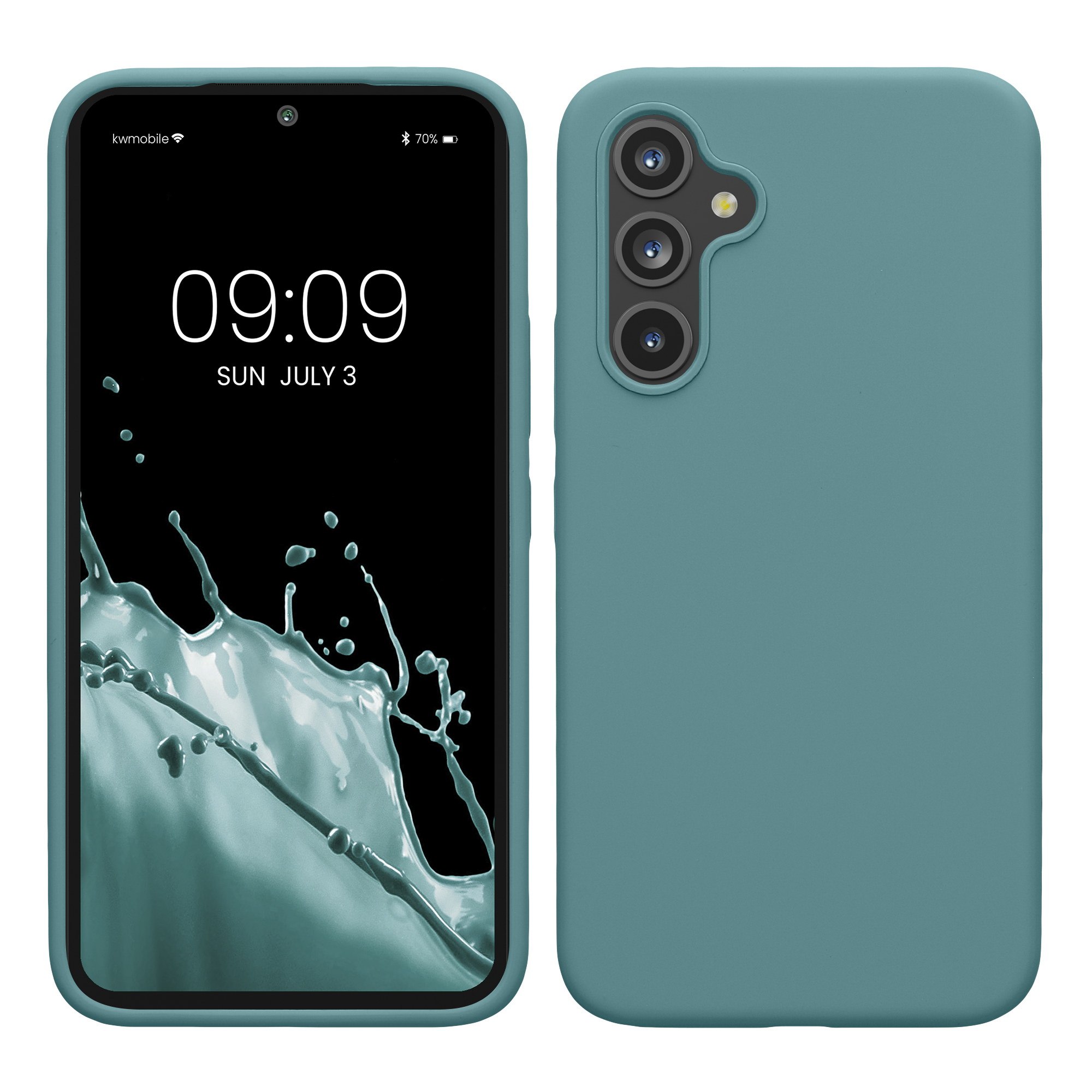 Kryt na mobil Samsung Galaxy A54 5G kwmobile TPU Arktická noc