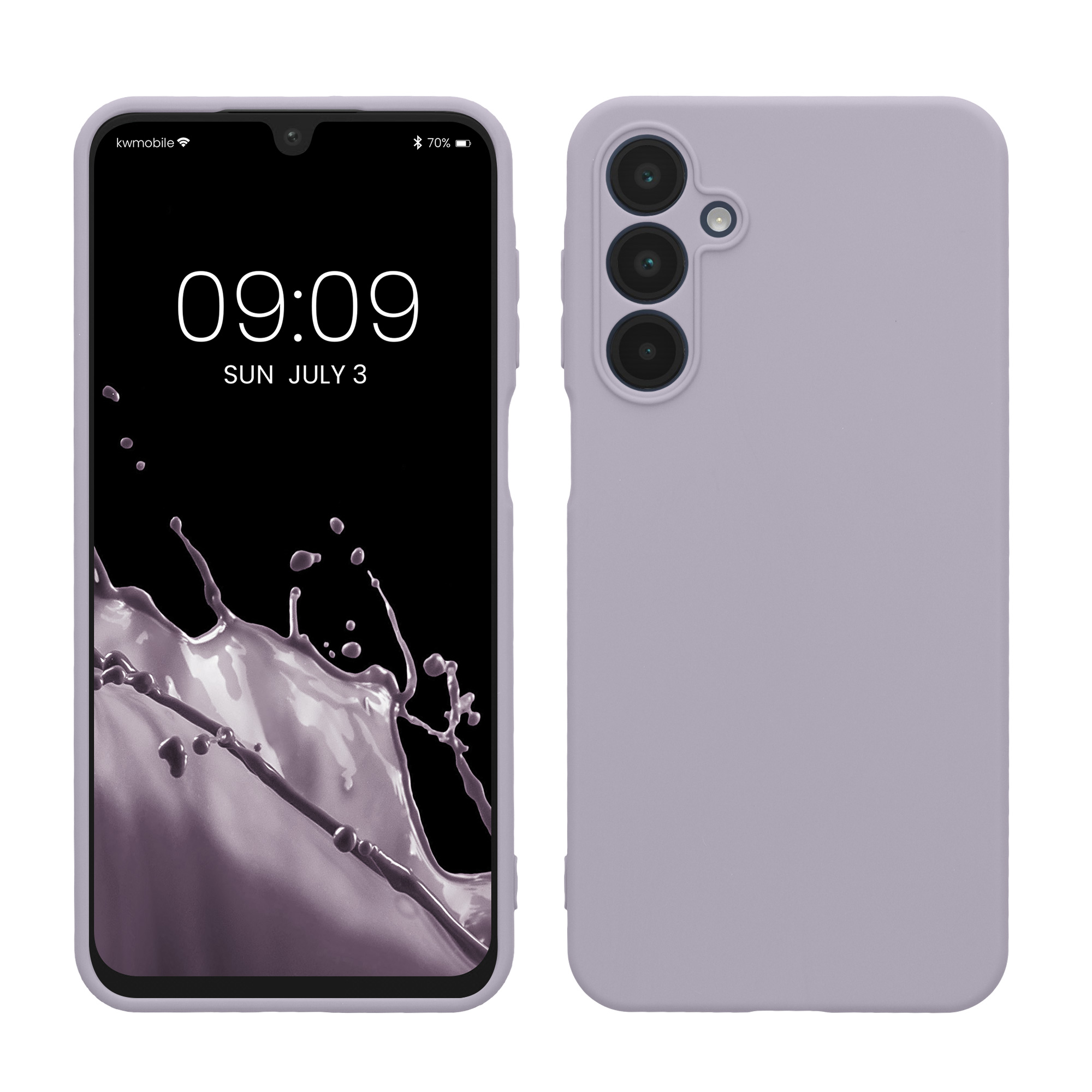 Matný kryt na mobil Samsung Galaxy A16 5G kwmobile levandulový