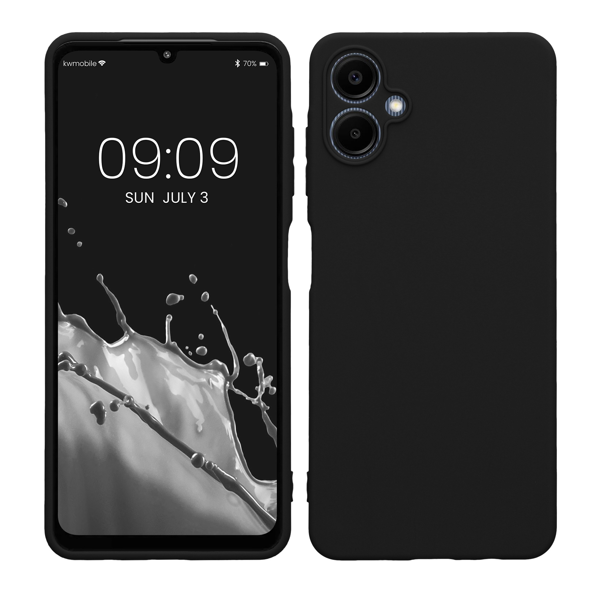 Kryt na mobil Samsung Galaxy A06 kwmobile TPU černý