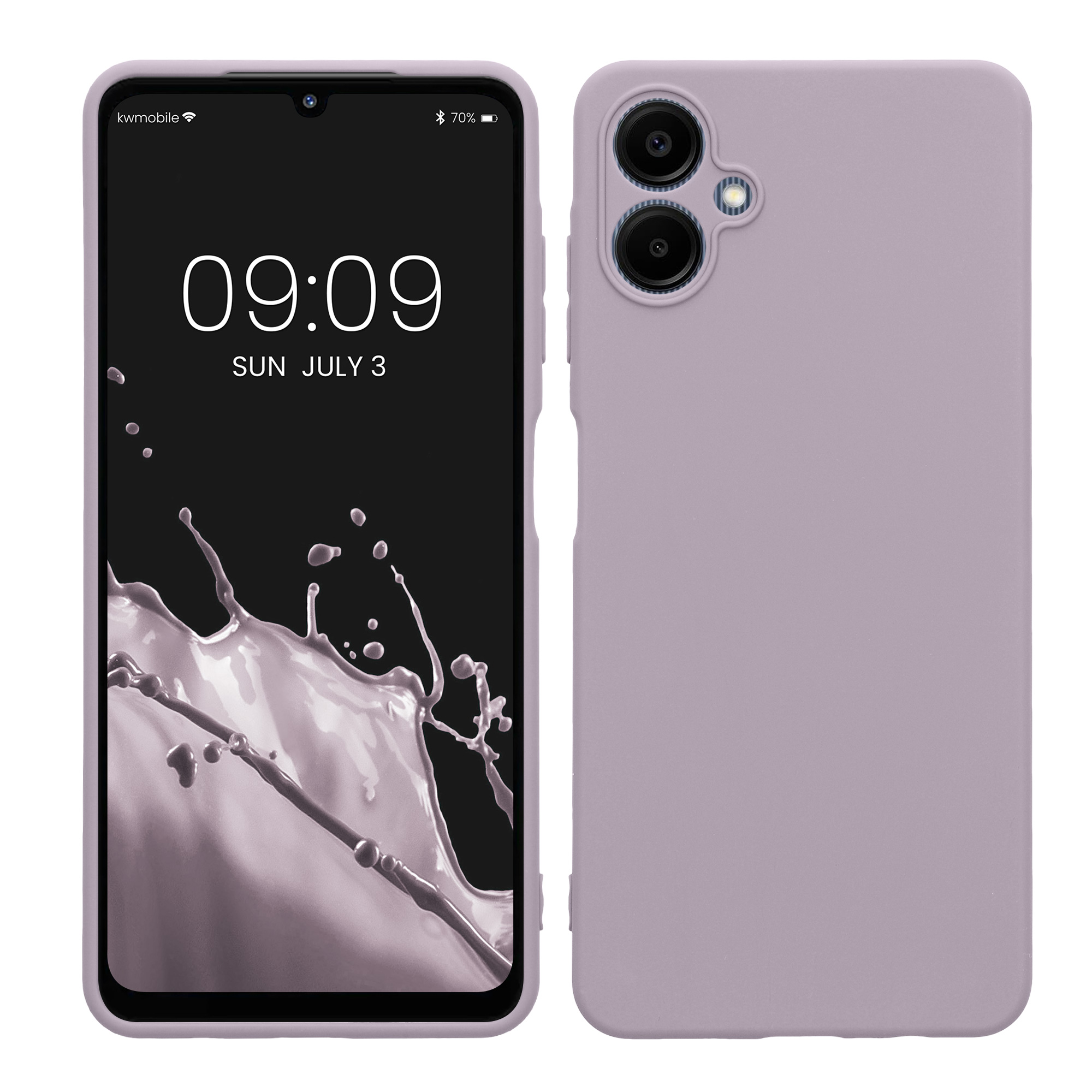 Kryt na mobil Samsung Galaxy A06 kwmobile TPU levandulový