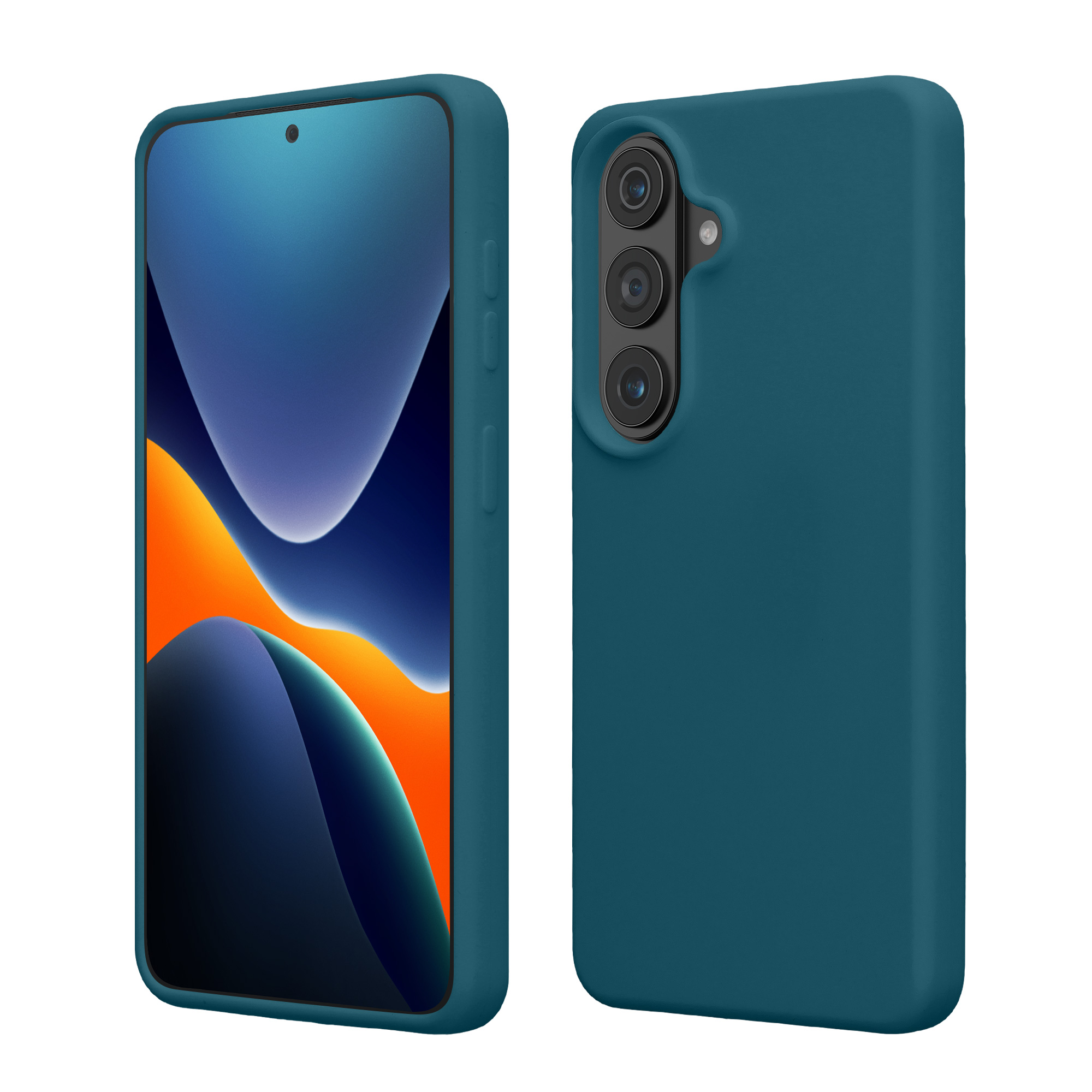 Pouzdro pro Samsung Galaxy S26 kwmobile silikonové - matná petrolejová