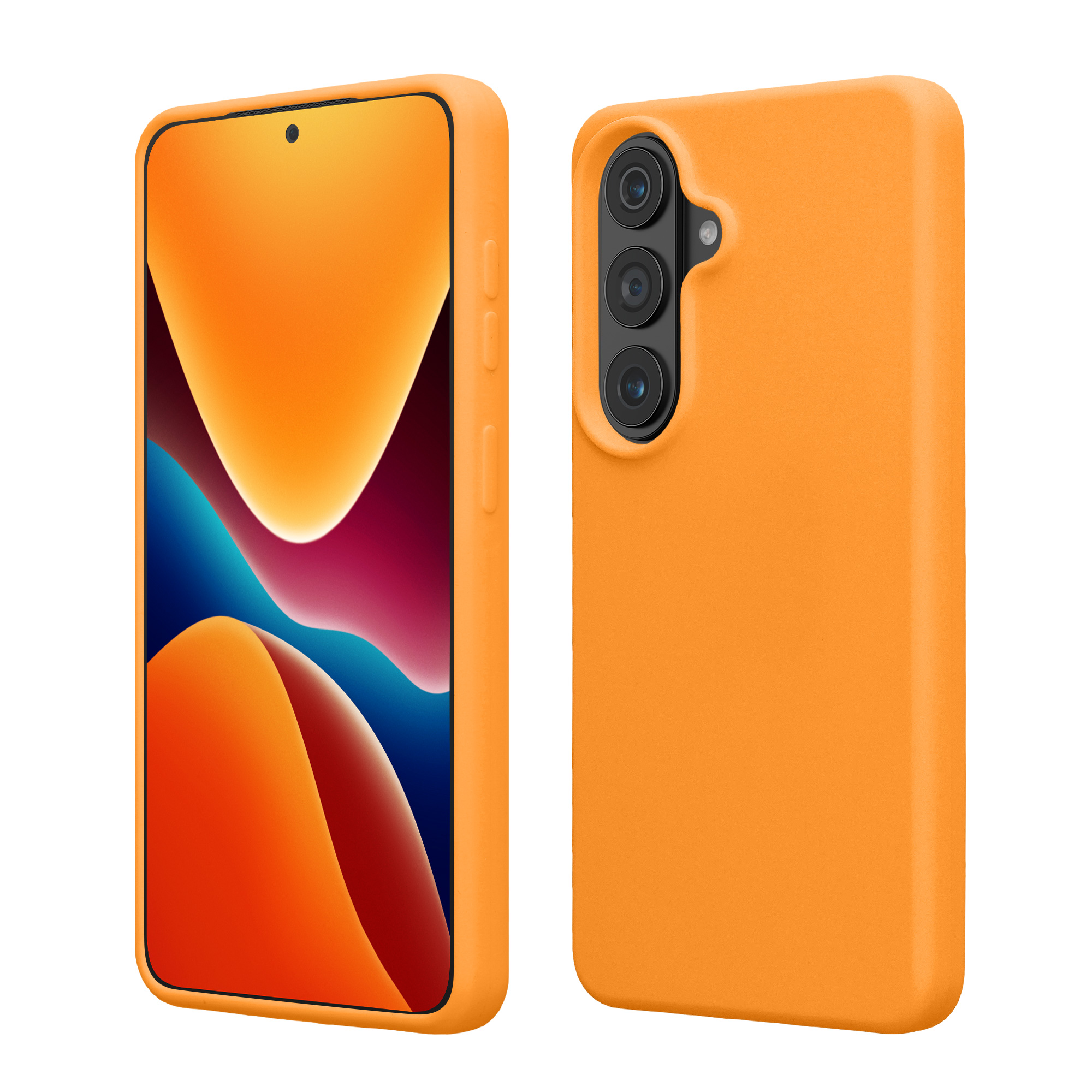 Kryt na mobil Samsung Galaxy S26 kwmobile oranžová Fruity Orange