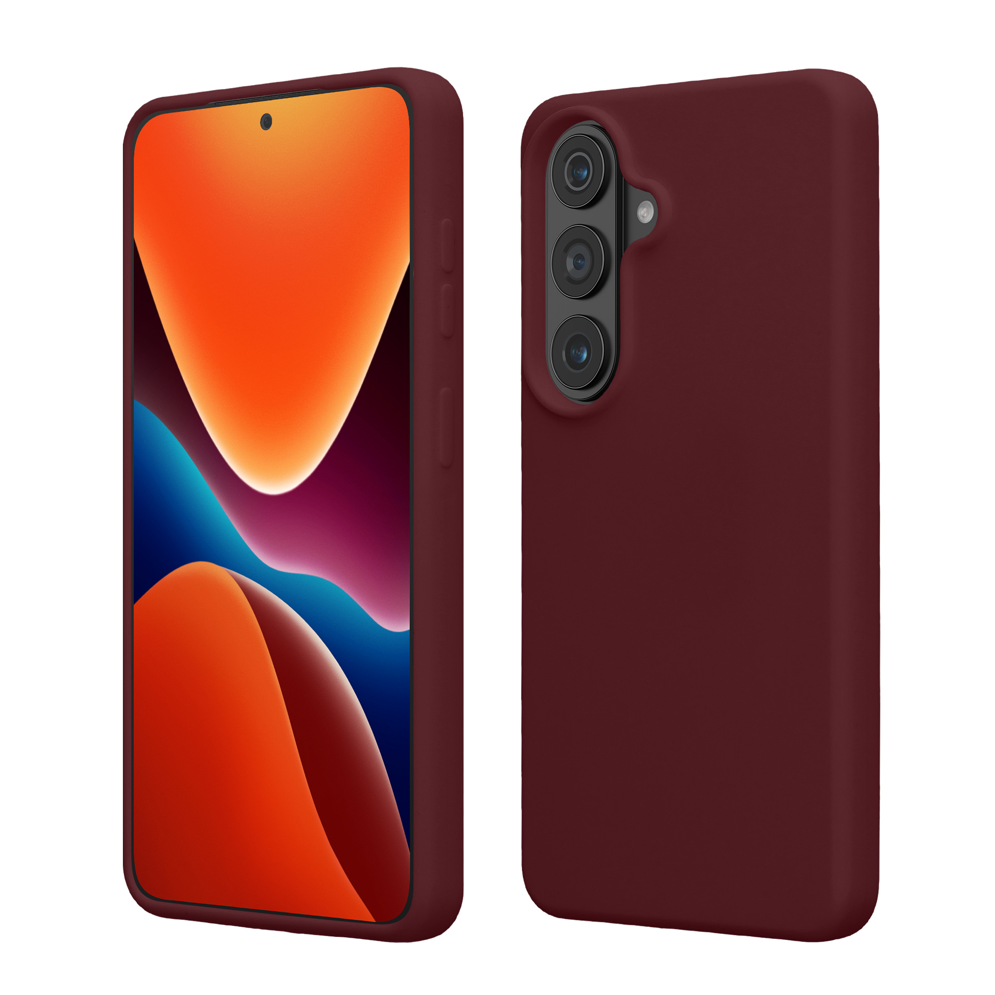 Pouzdro pro Samsung Galaxy S26 kwmobile silikonové - vínově fialová