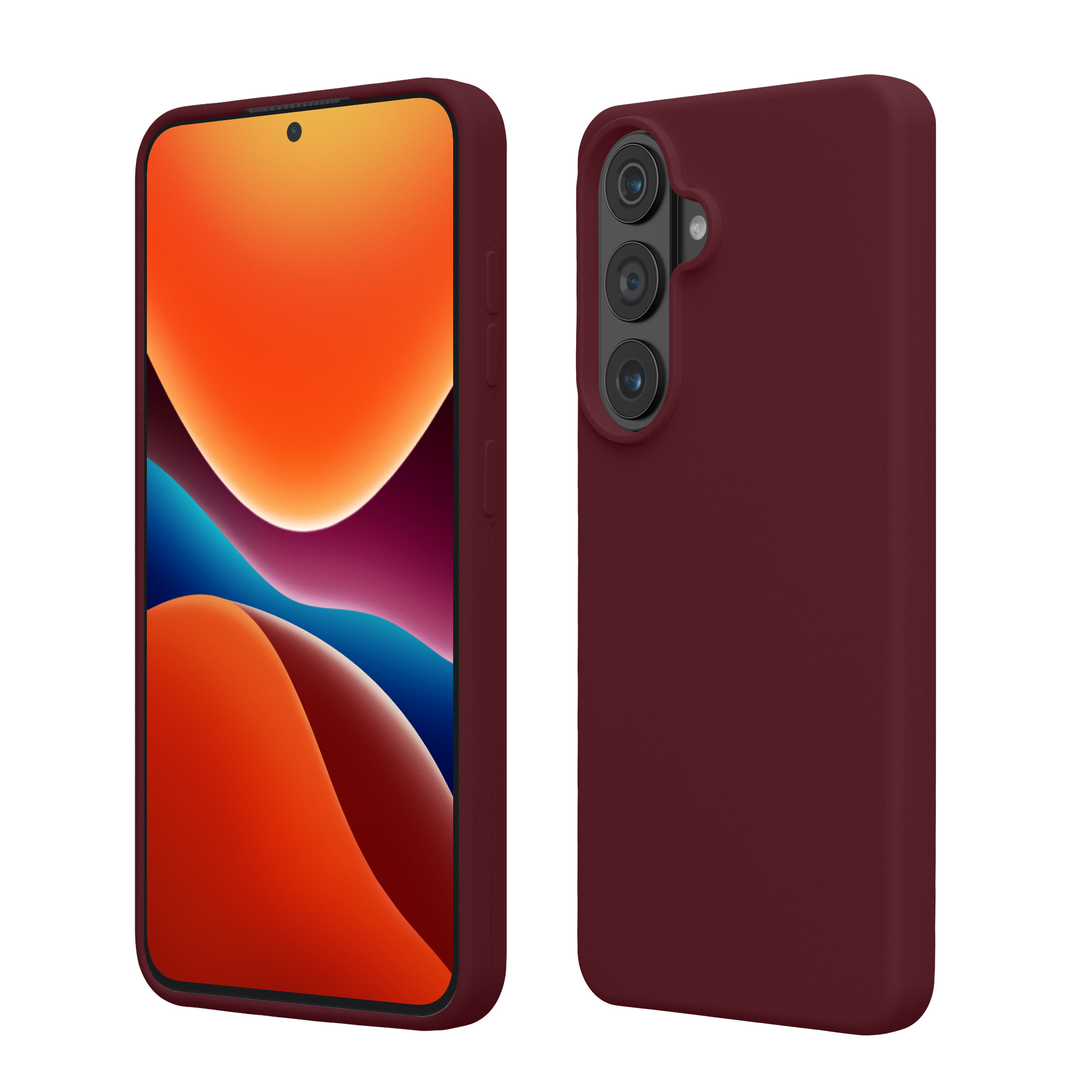 Pouzdro pro Samsung Galaxy S26 Plus kwmobile silikonové - vínově fialová