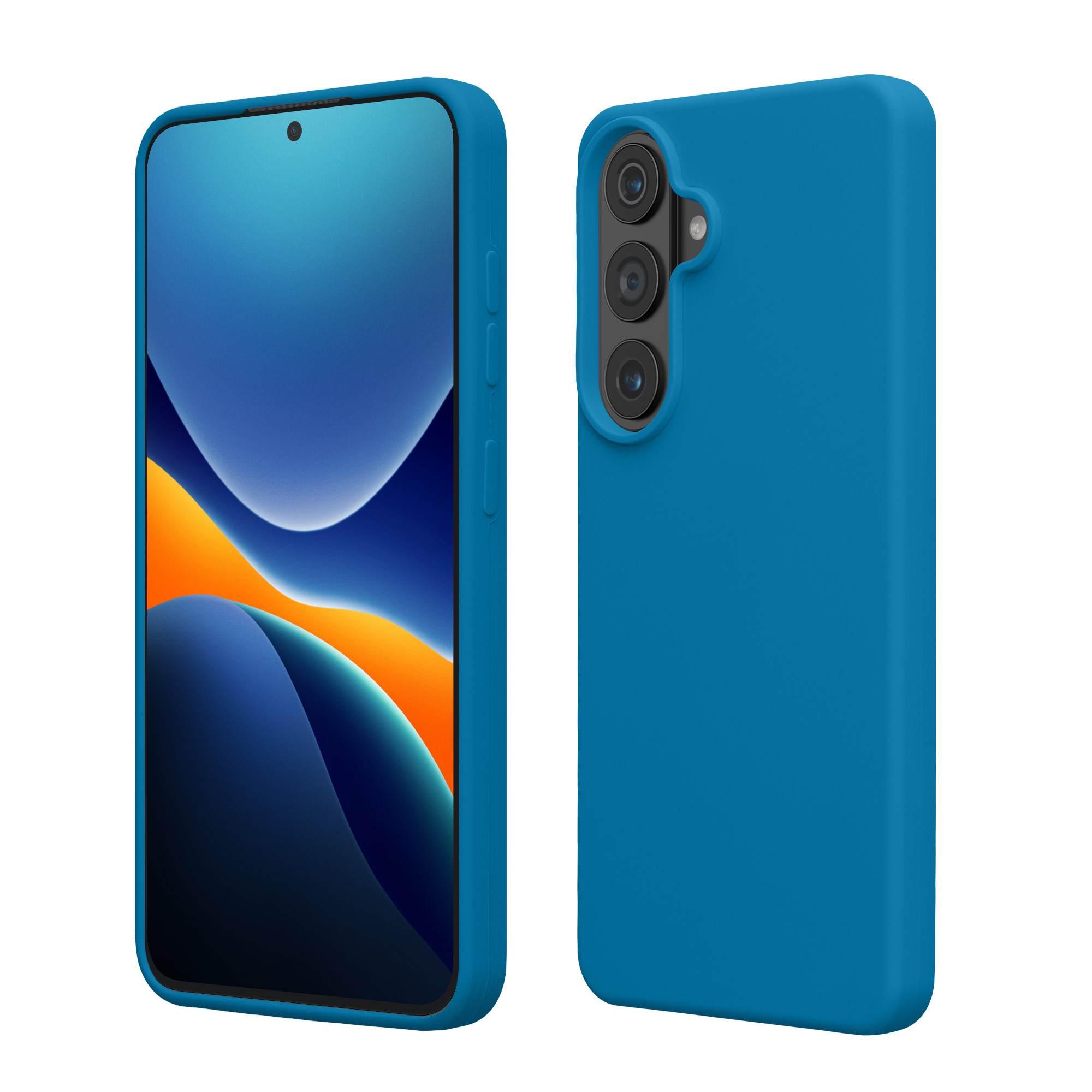 Pouzdro pro Samsung Galaxy S26 Plus kwmobile silikonové - karibská modrá