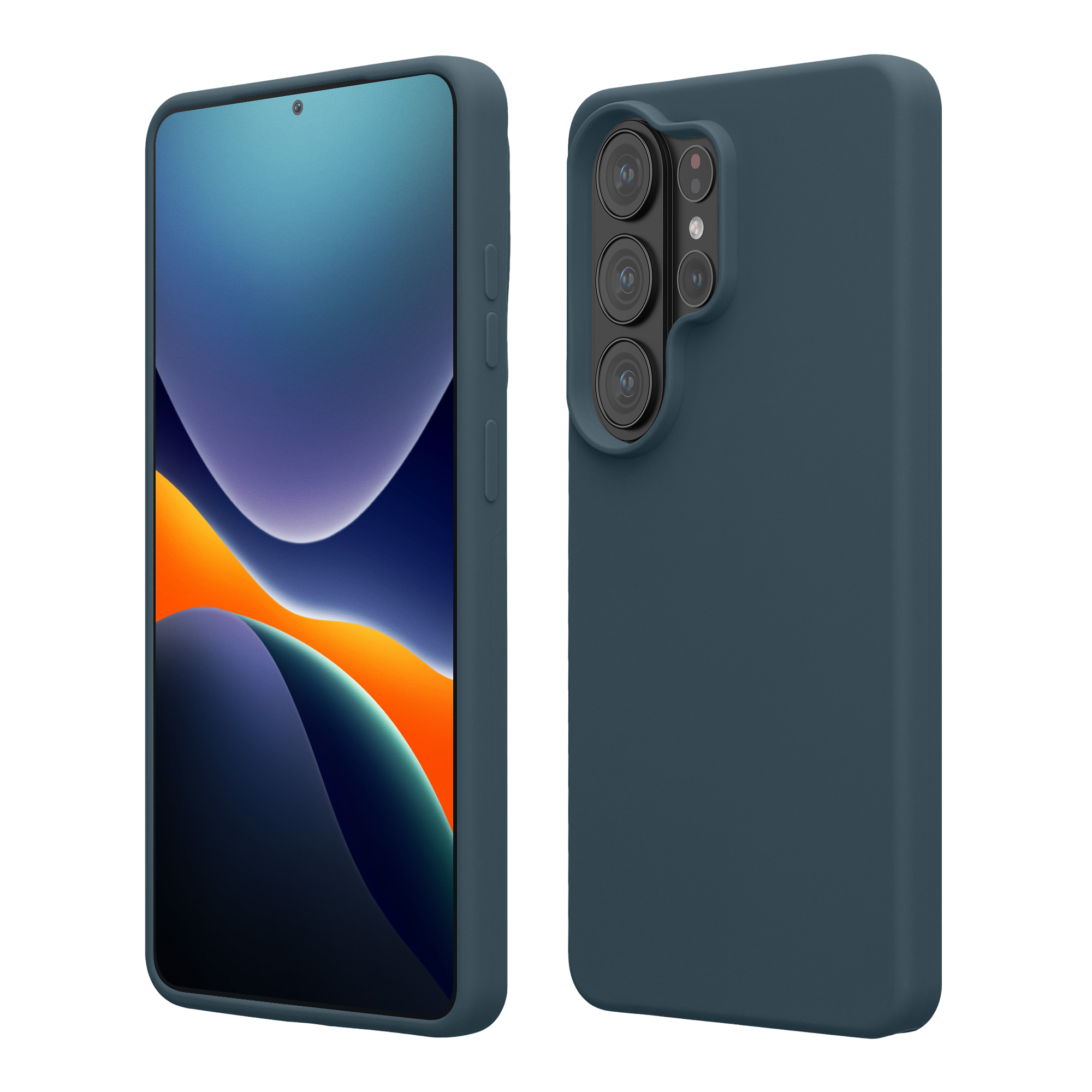 Pouzdro pro Samsung Galaxy S26 Ultra kwmobile silikonové - tmavá antracitová