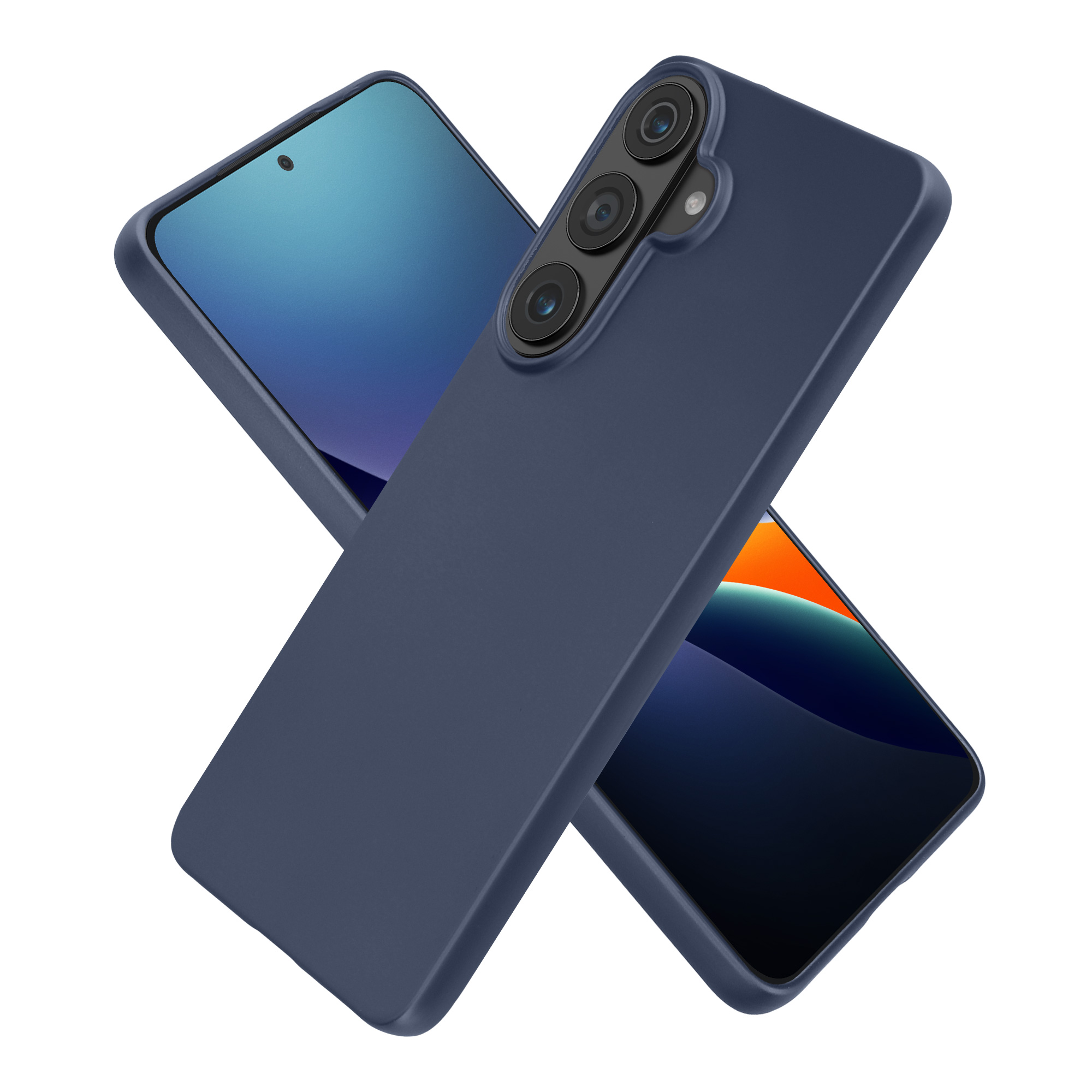Kryt na mobil Samsung Galaxy S26 Plus kwmobile metalická modrá