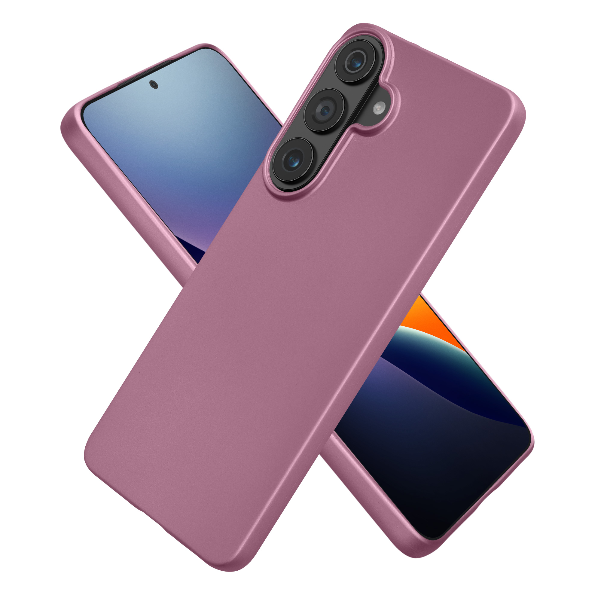 Kryt na mobil Samsung Galaxy S26 Plus kwmobile metalická levandulová