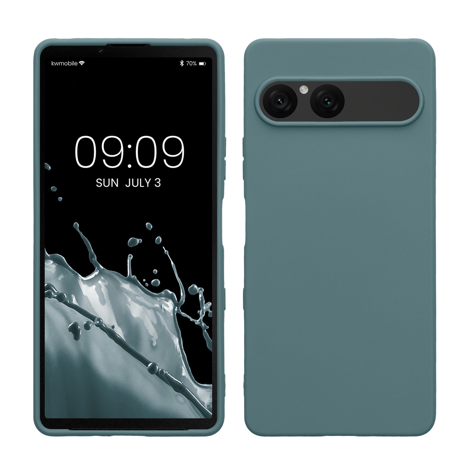 Pouzdro pro Sony Xperia 10 VII kwmobile TPU - arktická noc