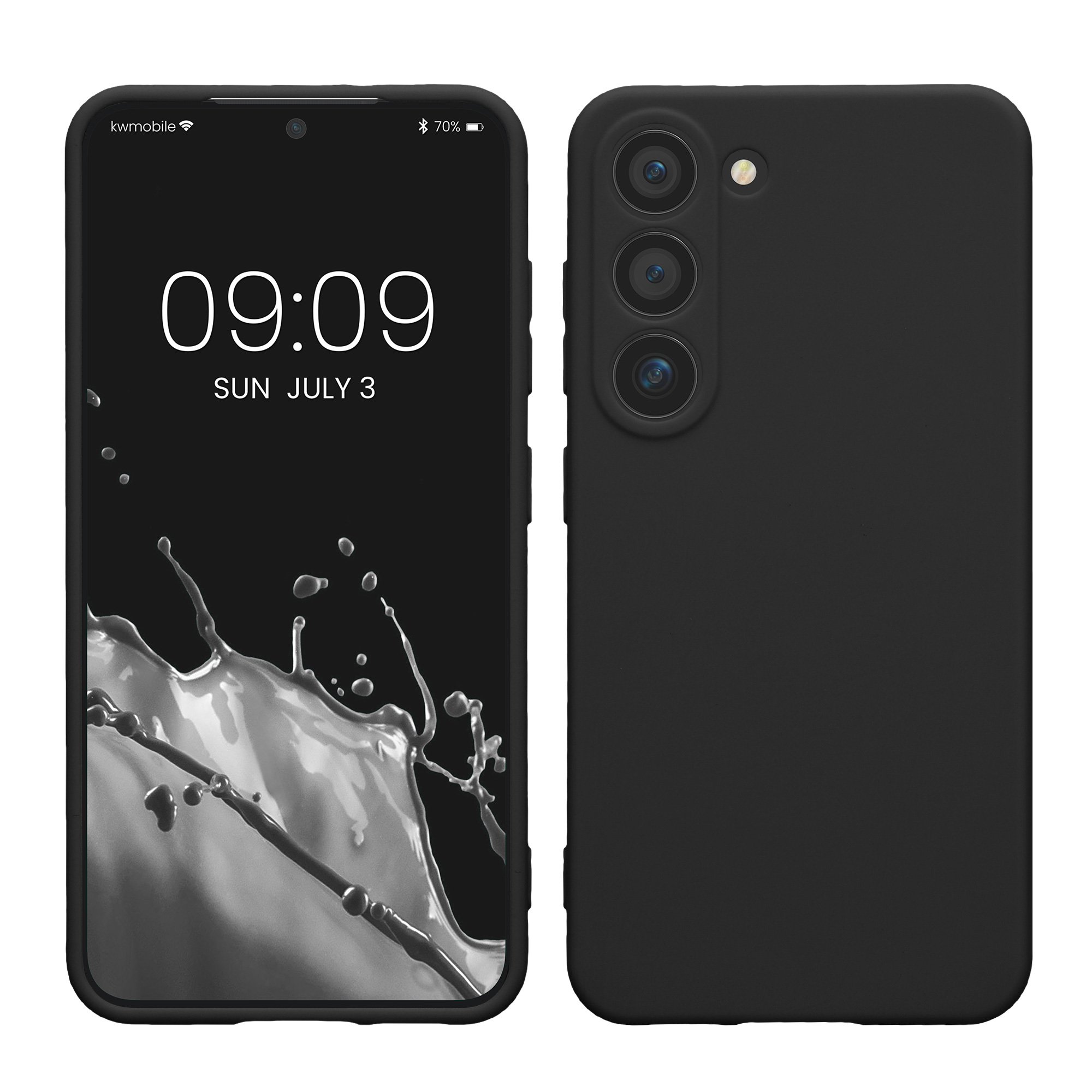 Pouzdro pro Samsung Galaxy S23 kwmobile tenké TPU - černá