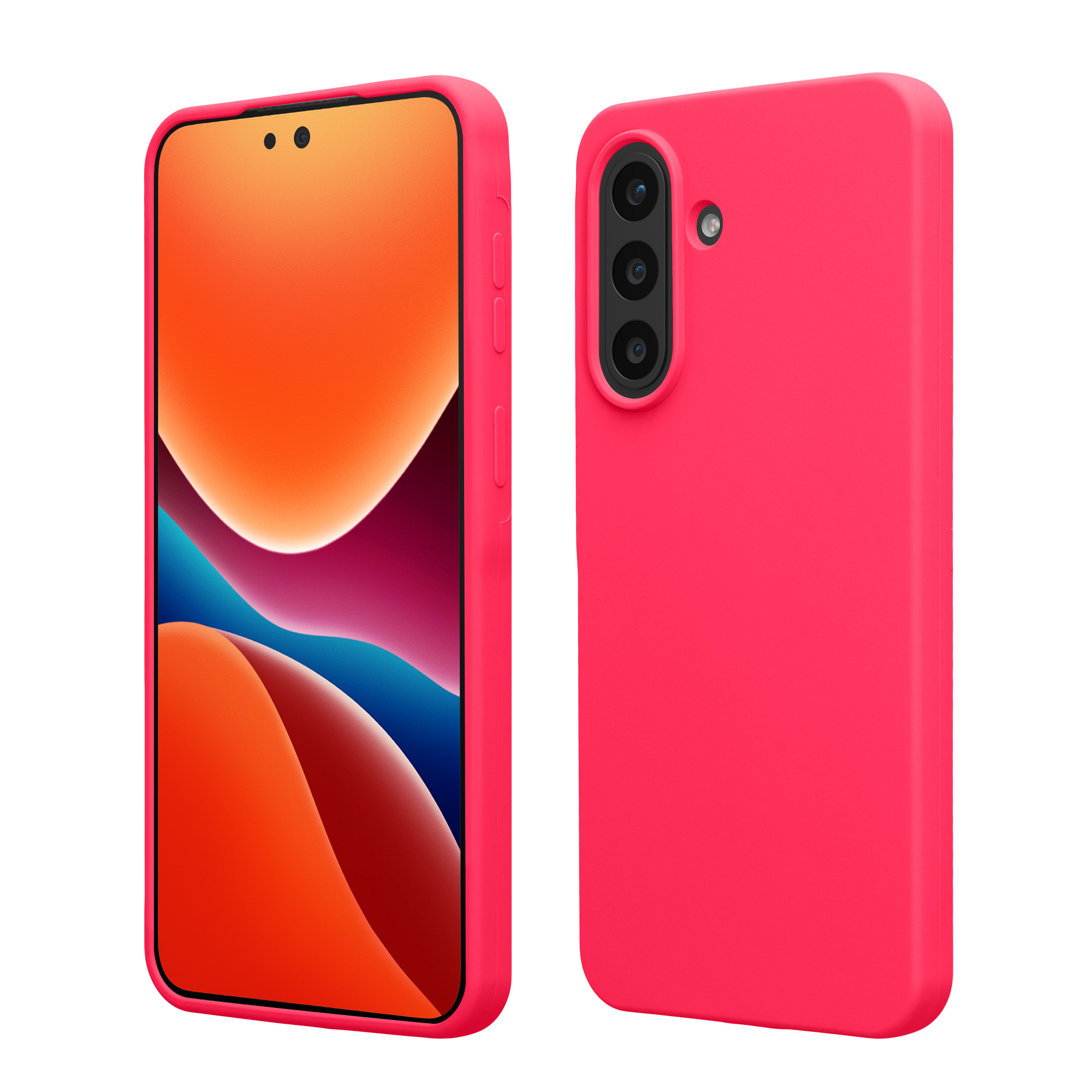 Kryt na mobil Samsung Galaxy A57 5G kwmobile TPU Neonová růžová