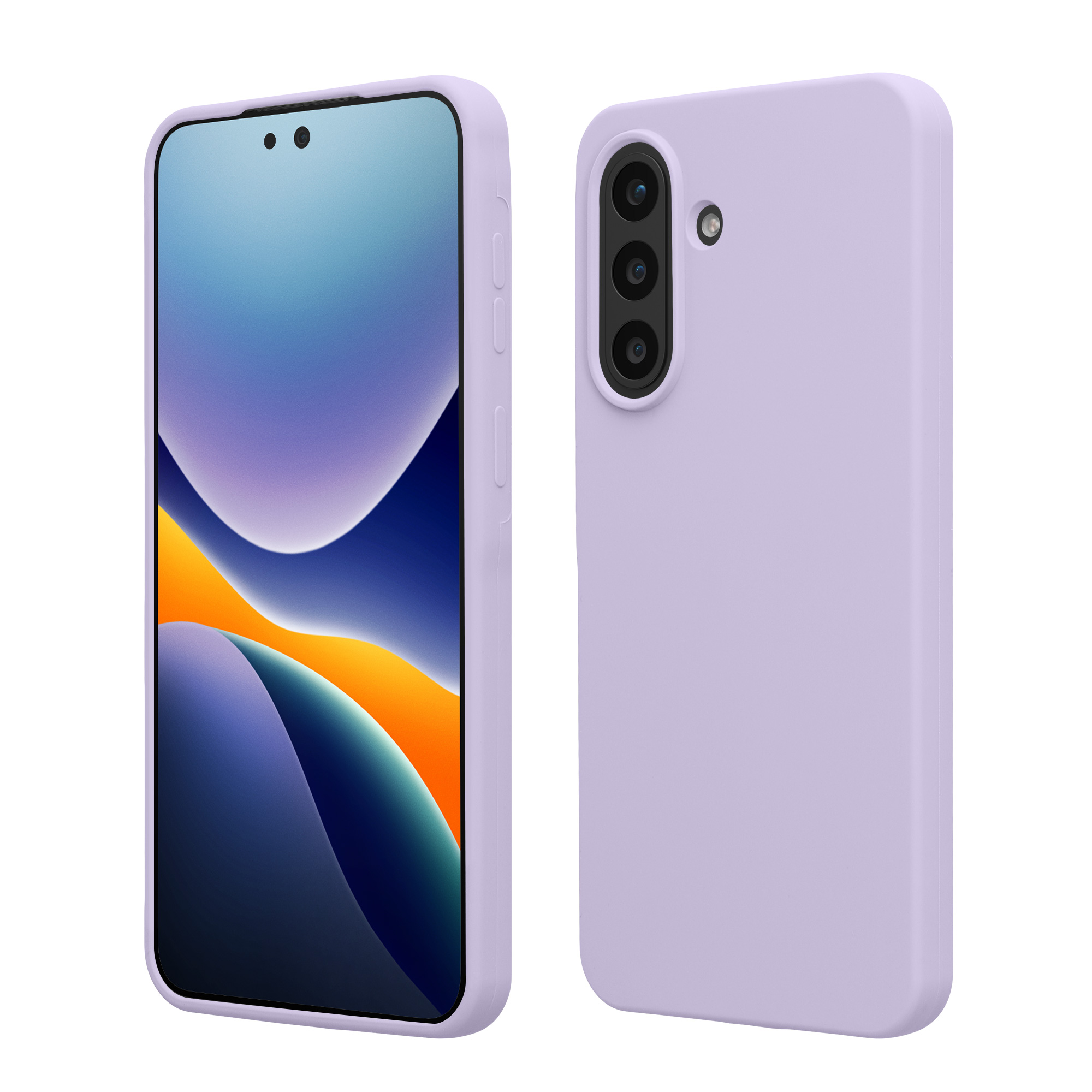 Pouzdro pro Samsung Galaxy A57 5G kwmobile silikonové - levandulová