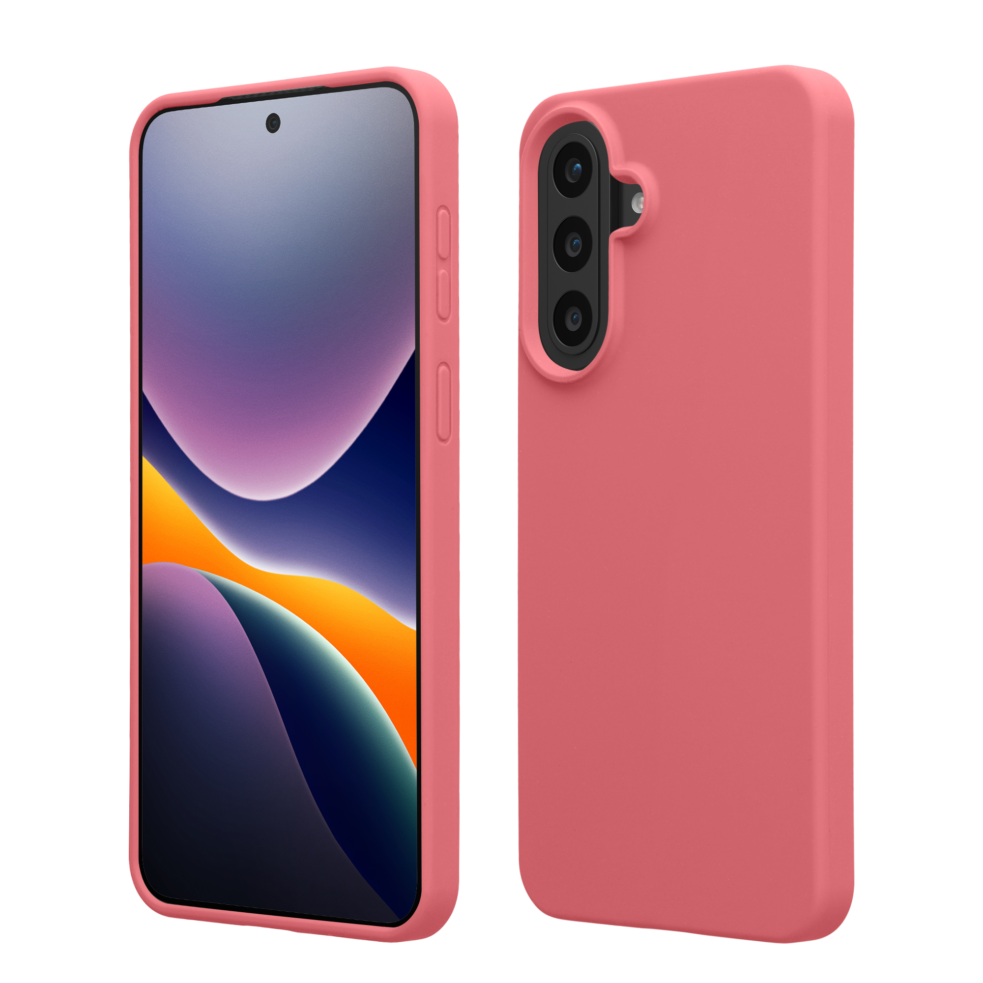 Pouzdro pro Samsung Galaxy A57 5G kwmobile silikonové - tmavě starorůžová