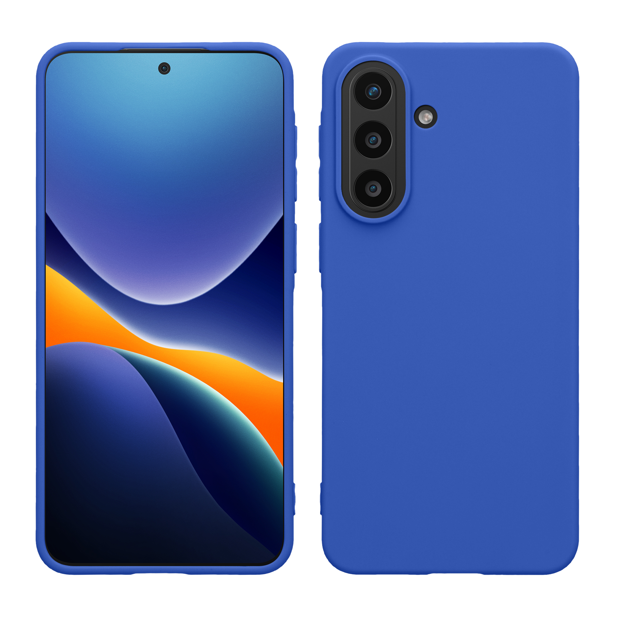 Kryt na mobil Samsung Galaxy A57 5G kwmobile TPU Baltická modrá