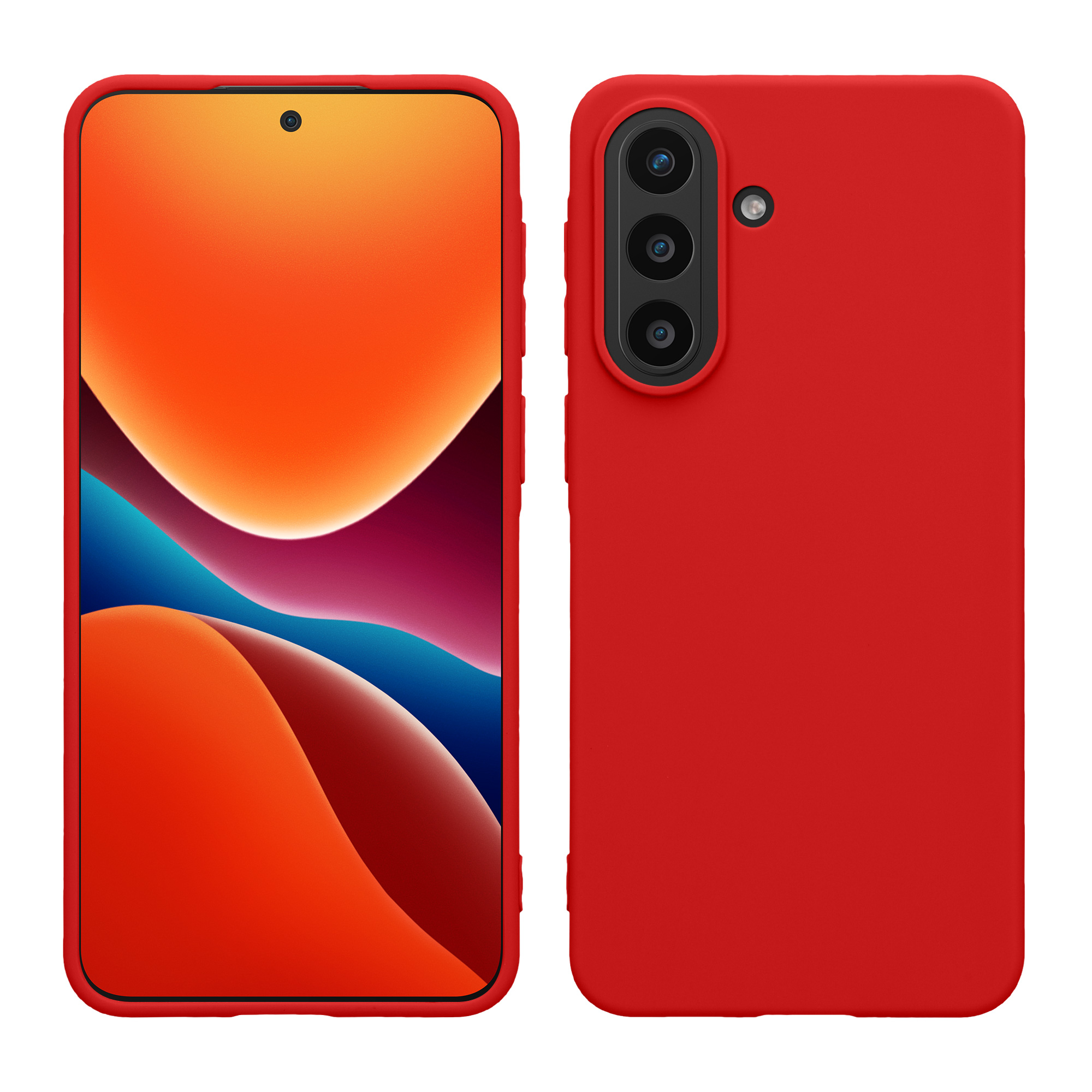 Kryt na mobil Samsung Galaxy A57 5G kwmobile TPU Klasická červená