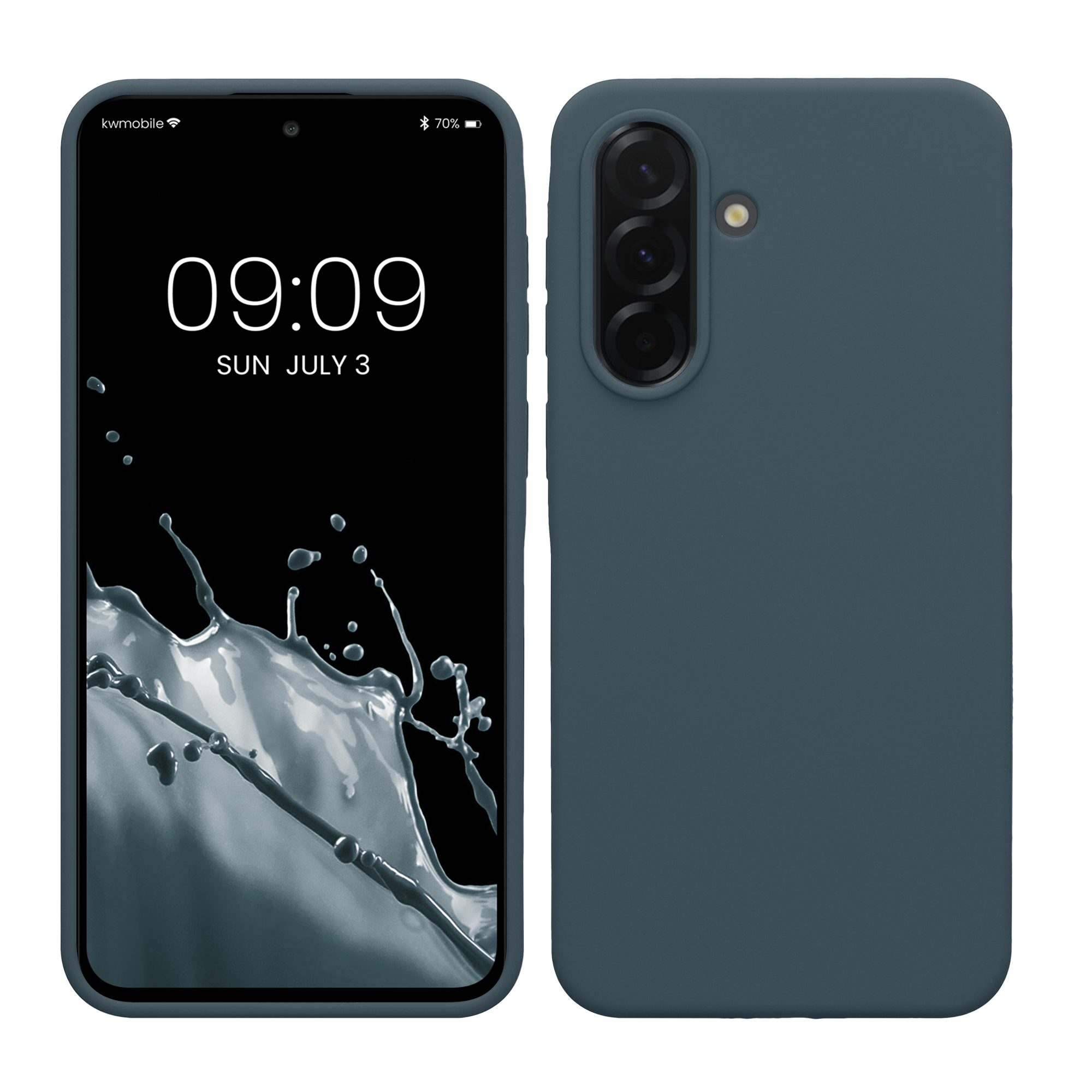 Kryt na mobil Samsung Galaxy A37 5G kwmobile TPU Tmavě břidlicová