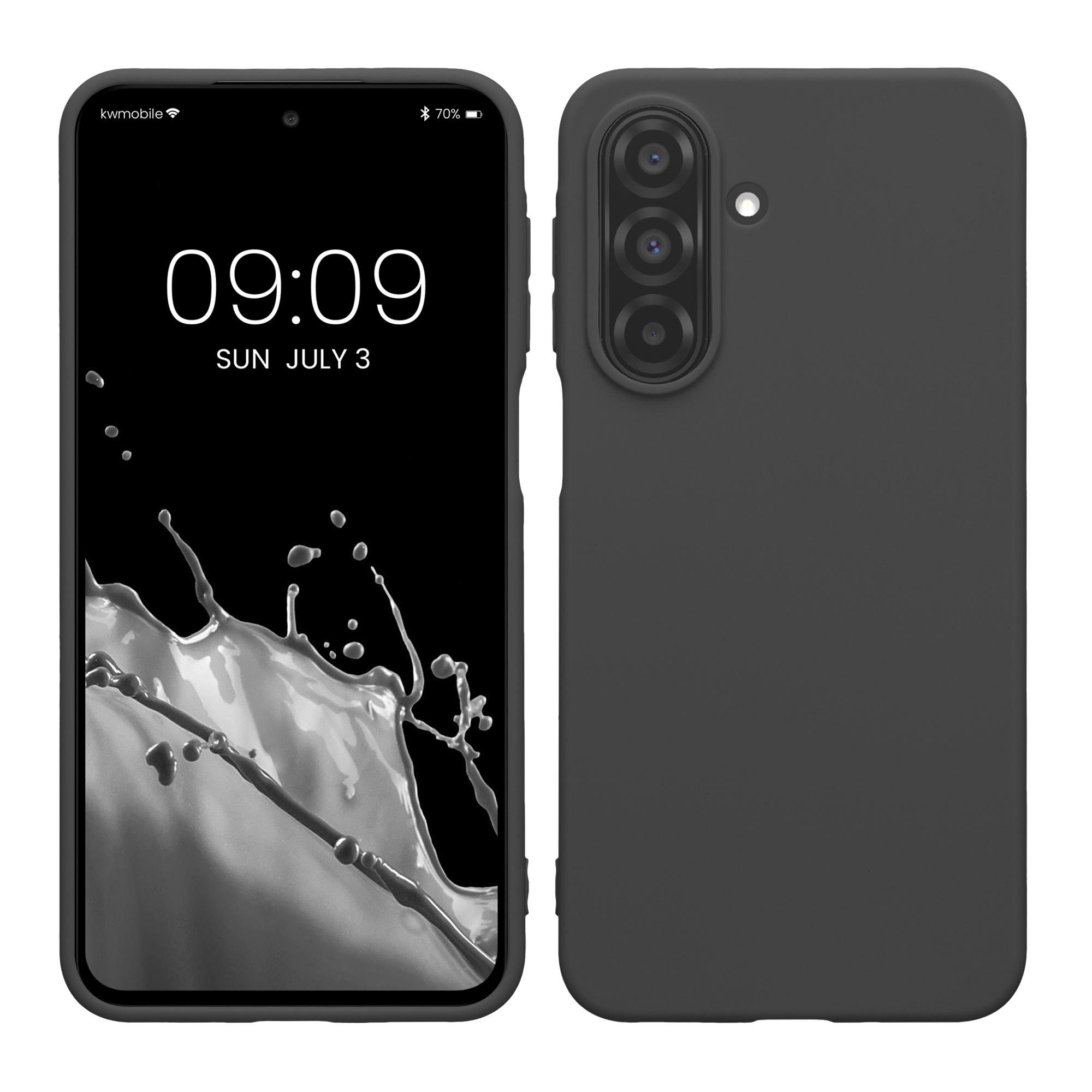 Pouzdro pro Samsung Galaxy A27 5G kwmobile TPU - tmavě šedá