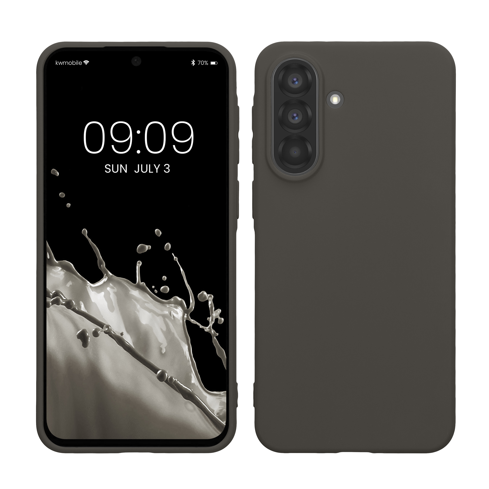 Pouzdro pro Samsung Galaxy A37 5G kwmobile TPU - tmavě šedá