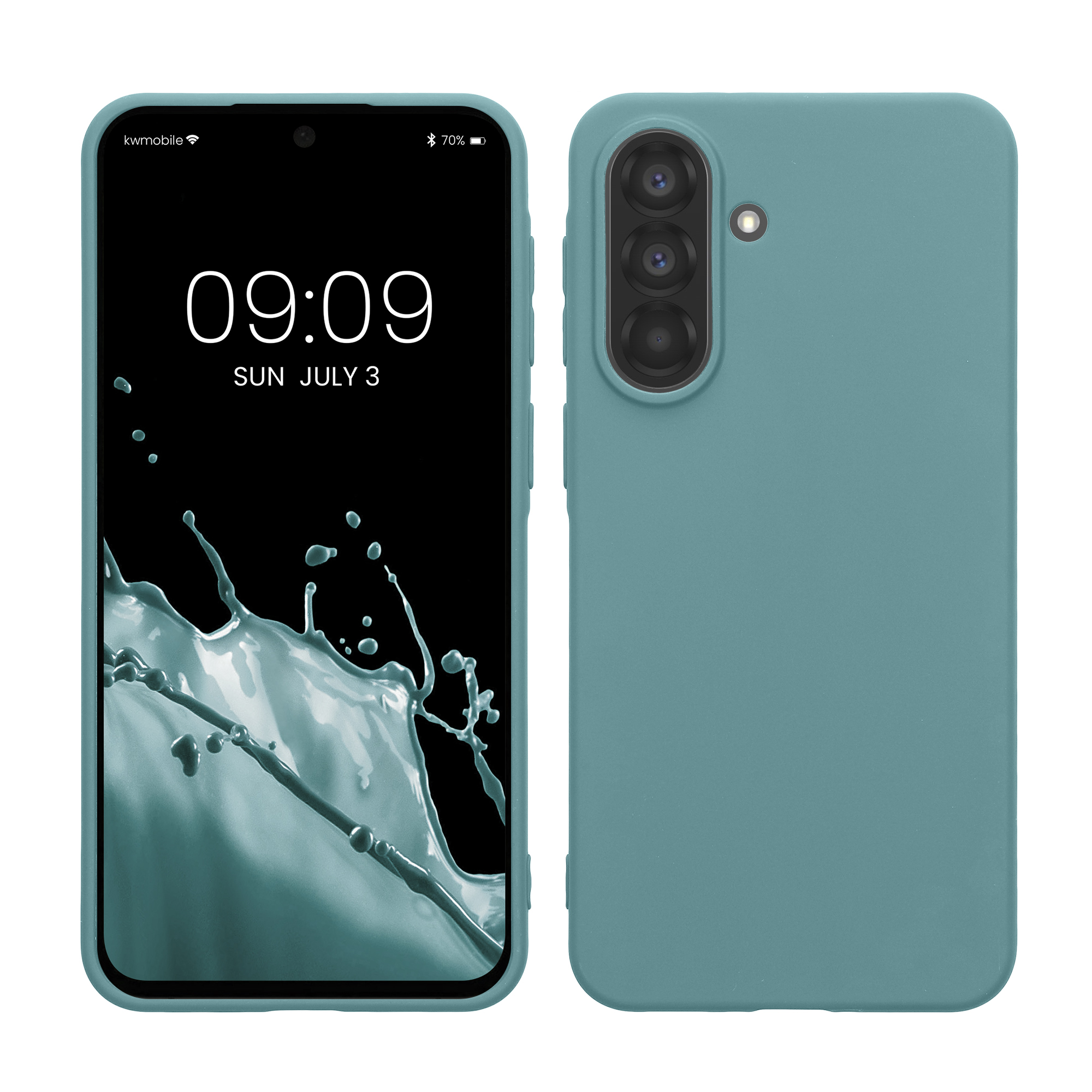 Kryt na mobil Samsung Galaxy A37 5G kwmobile TPU Arktická noc