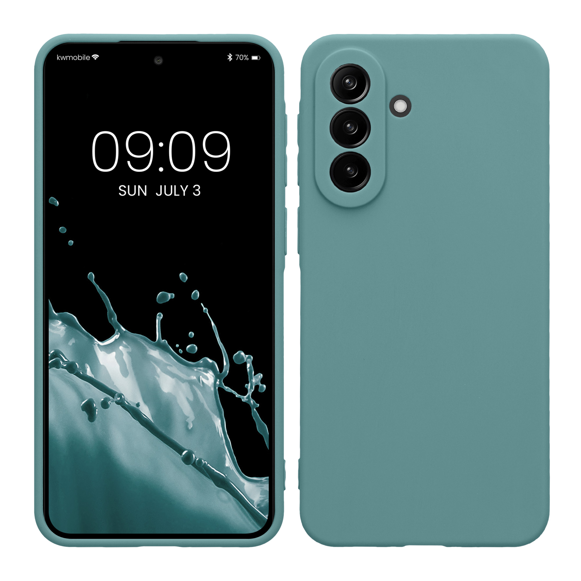 Pouzdro pro Samsung Galaxy A37 5G kwmobile tenké TPU - arktická noc