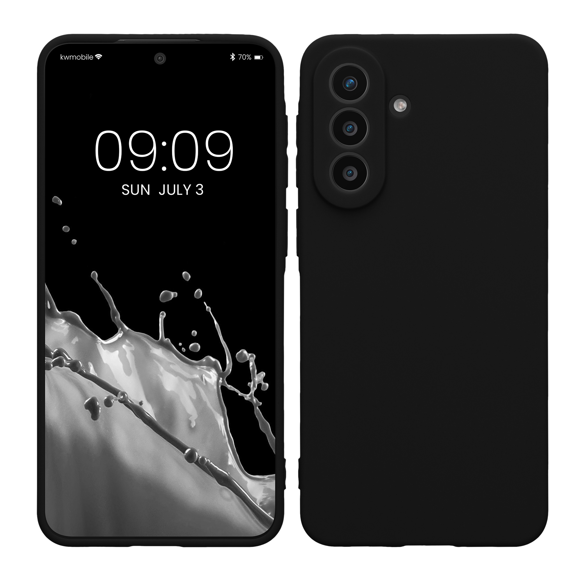 Pouzdro pro Samsung Galaxy A57 5G kwmobile tenké TPU - černá