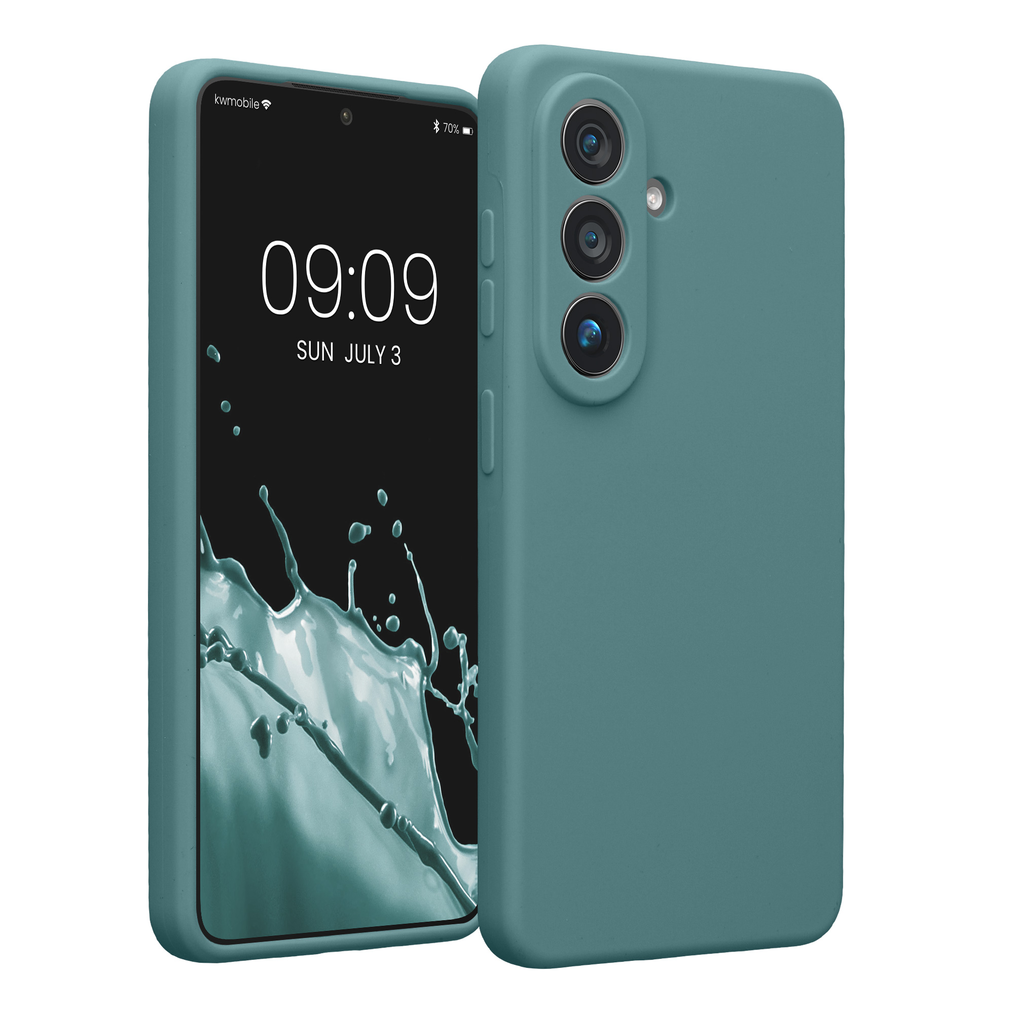 Pouzdro pro Samsung Galaxy S26 kwmobile tenké silikonové - arktická noc