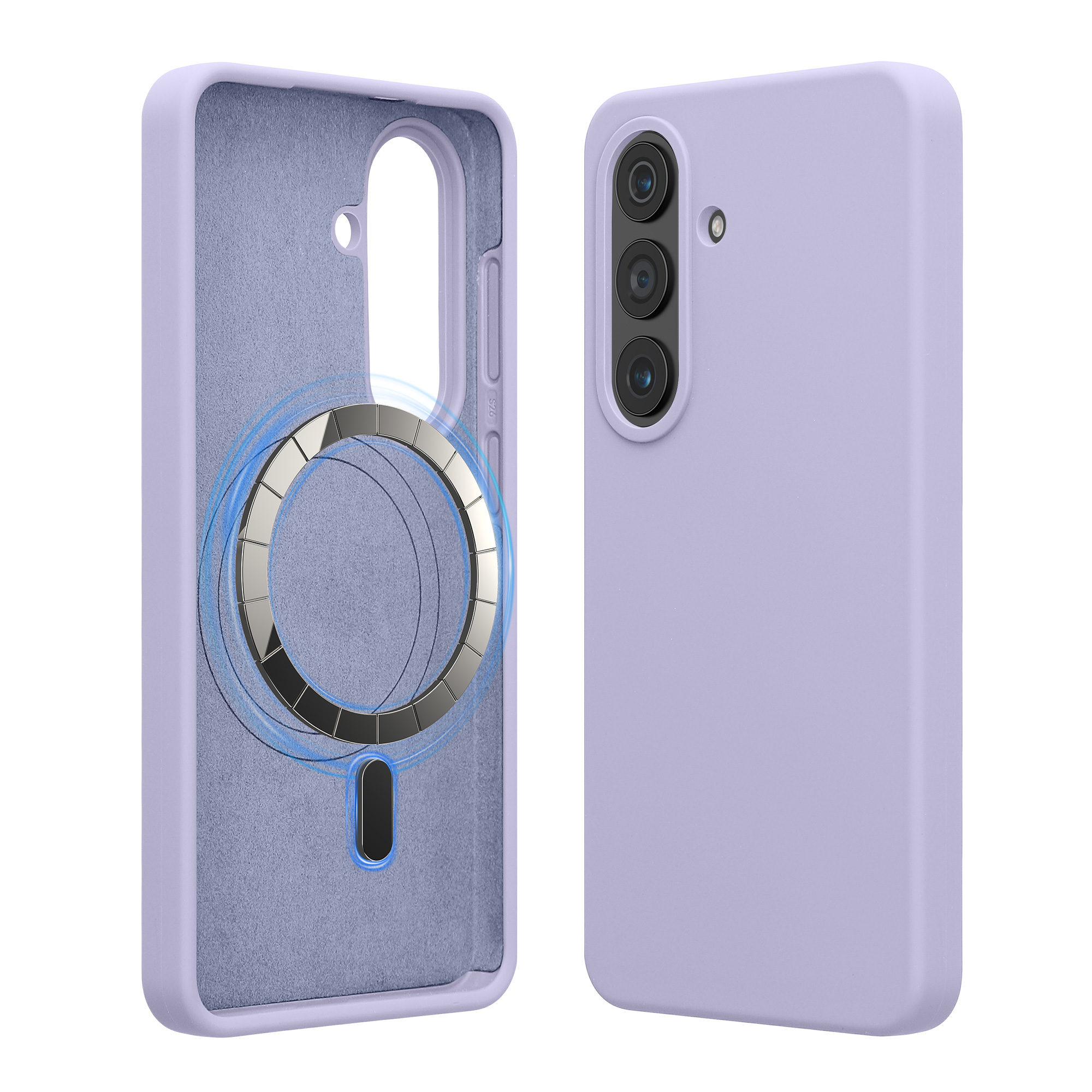 TPU silikonové pouzdro pro Samsung Galaxy S26 kwmobile MagSafe - levandulová