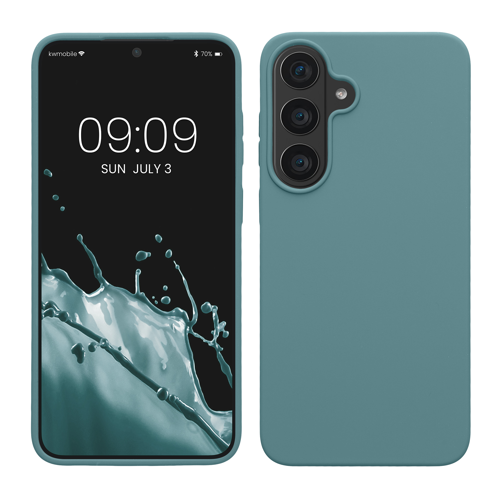 Pouzdro pro Samsung Galaxy S26 FE kwmobile silikonové - arktická noc