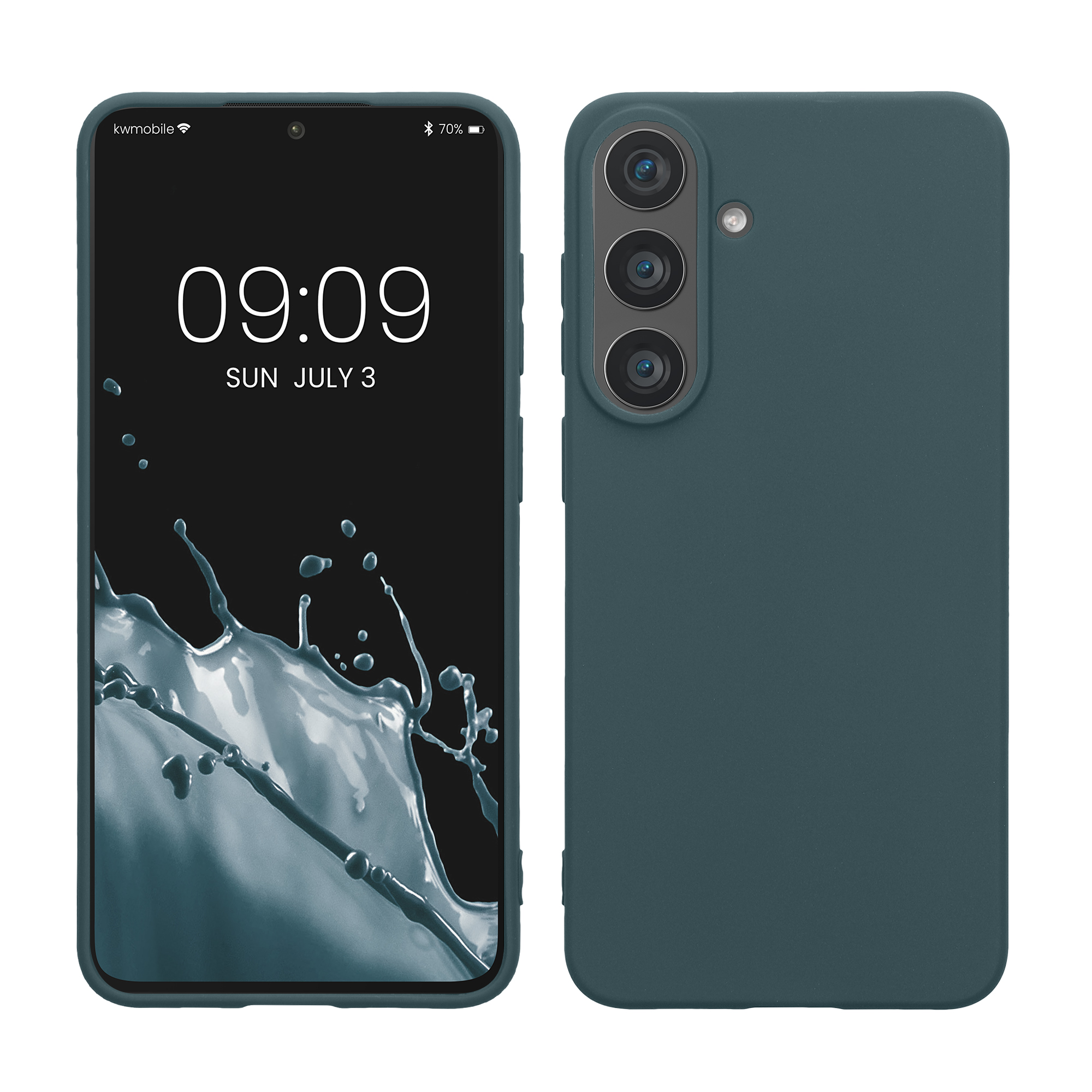Pouzdro pro Samsung Galaxy S26 FE kwmobile TPU - tmavá antracitová