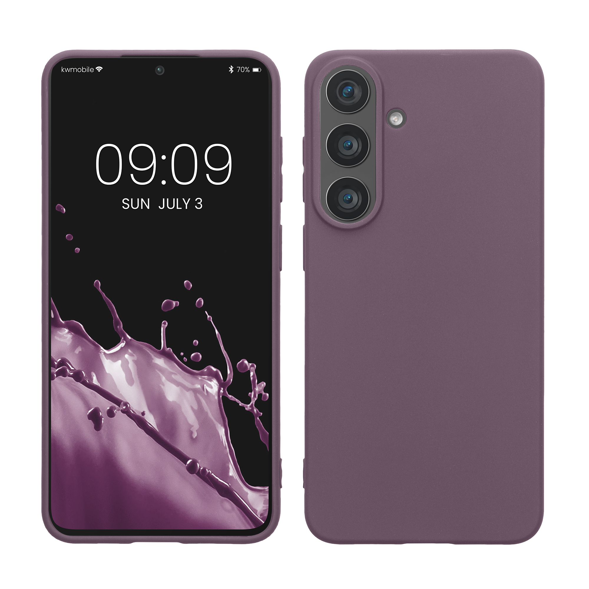 Pouzdro pro Samsung Galaxy S26 FE kwmobile TPU - pastelová kosatcová