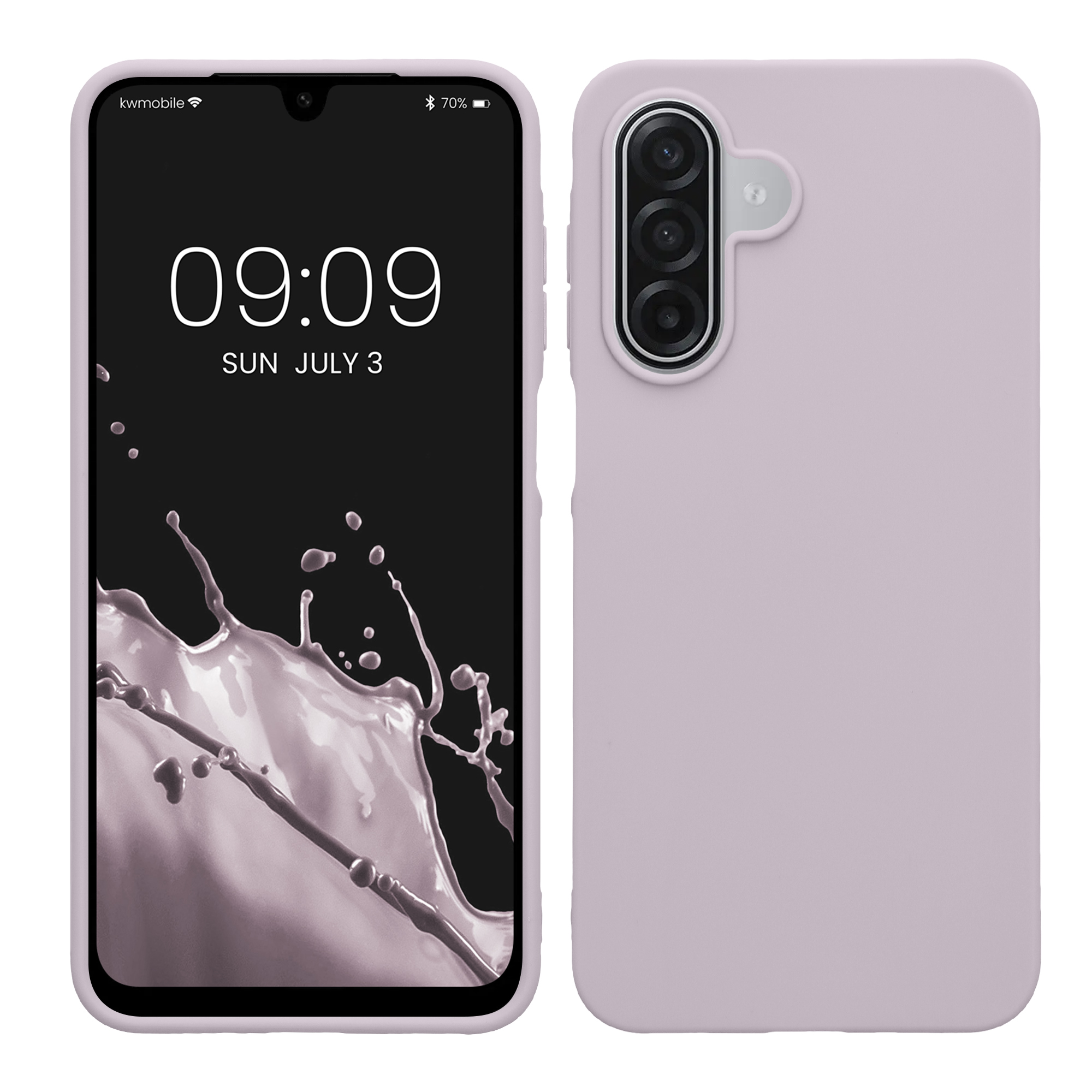 Pouzdro pro Samsung Galaxy A18 4G / 5G kwmobile TPU - levandulová