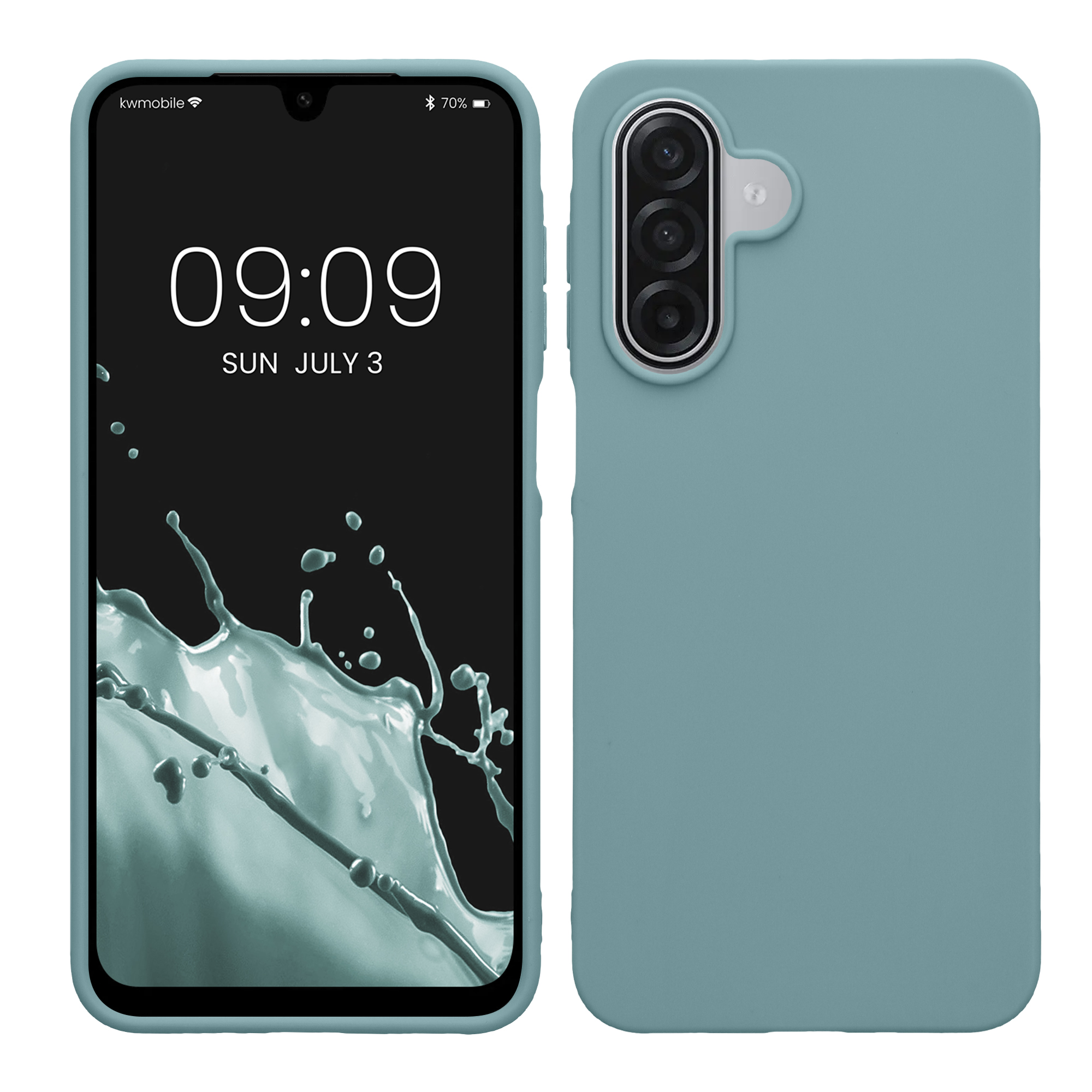 Pouzdro pro Samsung Galaxy A18 4G / 5G kwmobile TPU - arktická noc