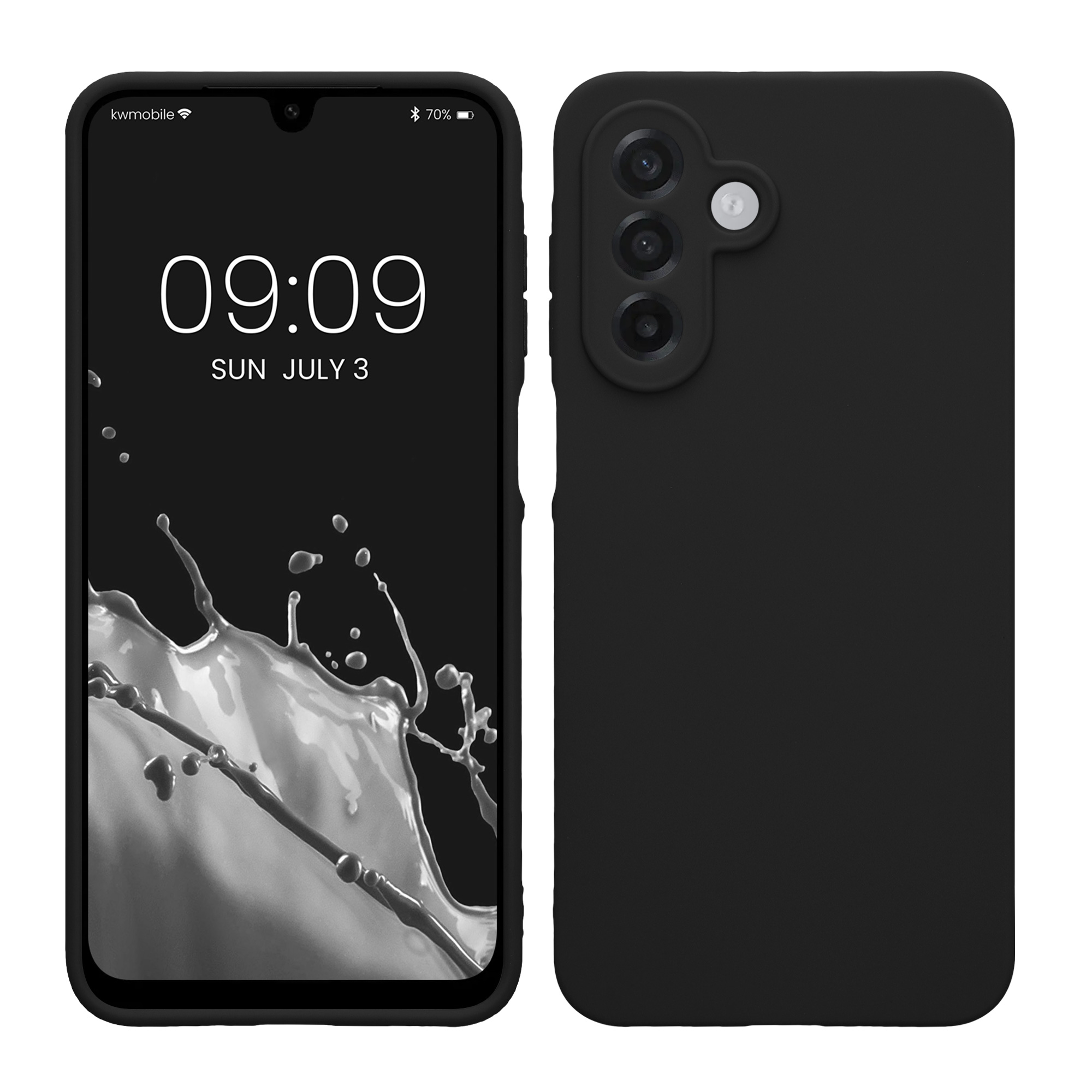 Kryt na mobil Samsung Galaxy A18 4G / 5G, tenký - kwmobile, černý