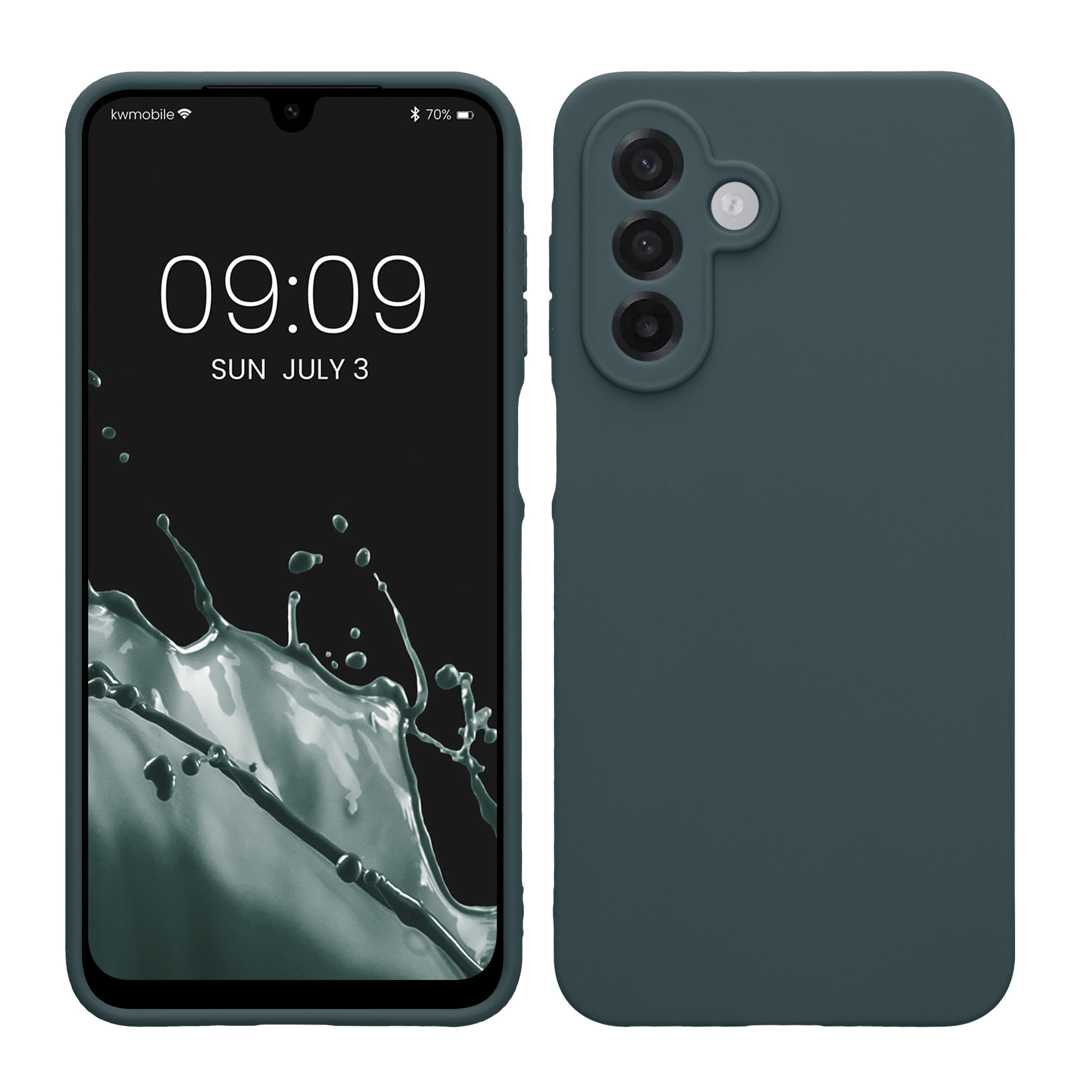 Kryt na mobil Samsung Galaxy A18 4G / 5G, tenký - kwmobile, tmavě břidlicový