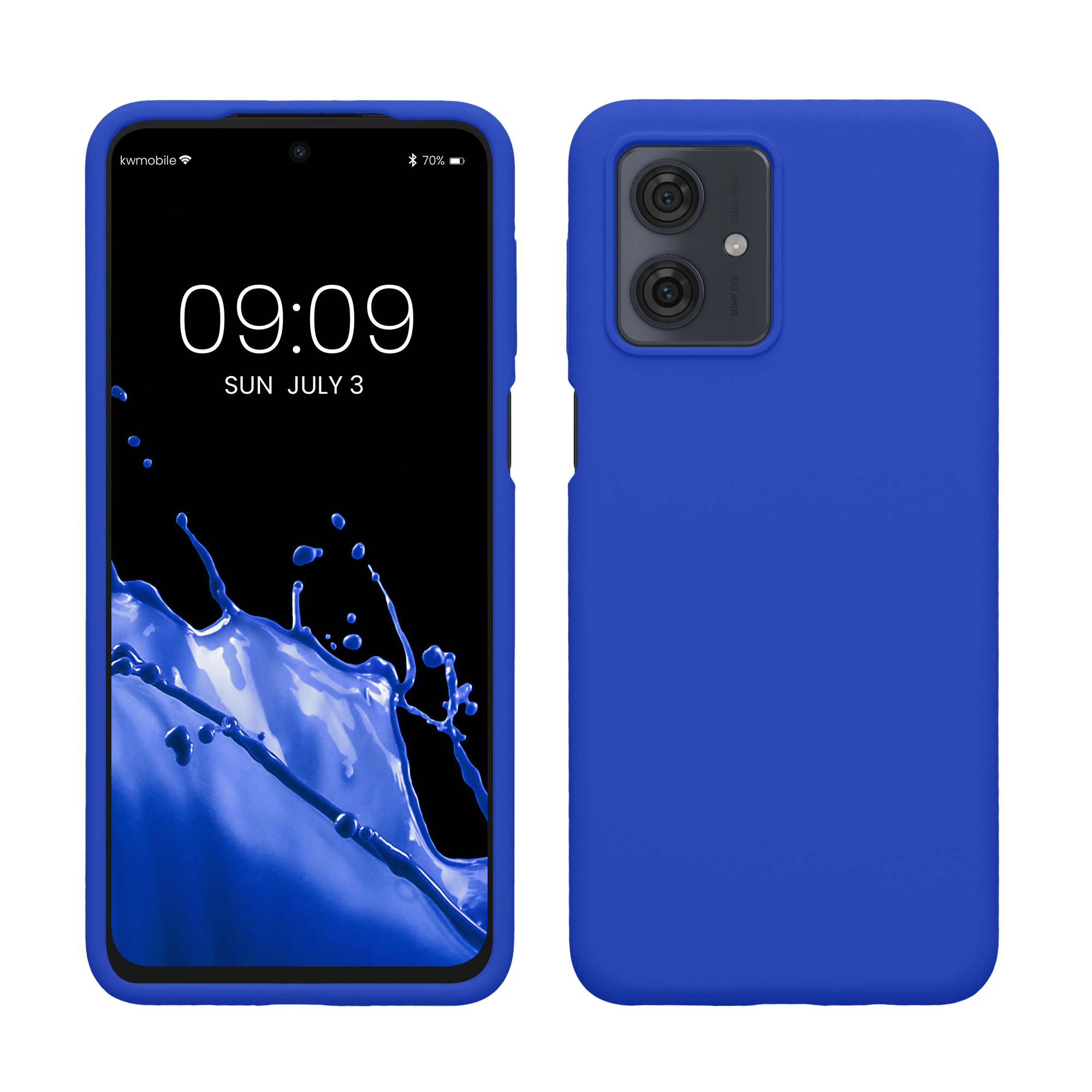 Kryt na mobil Motorola Moto G54 5G, nárazuvzdorný - kwmobile, baltský modrý