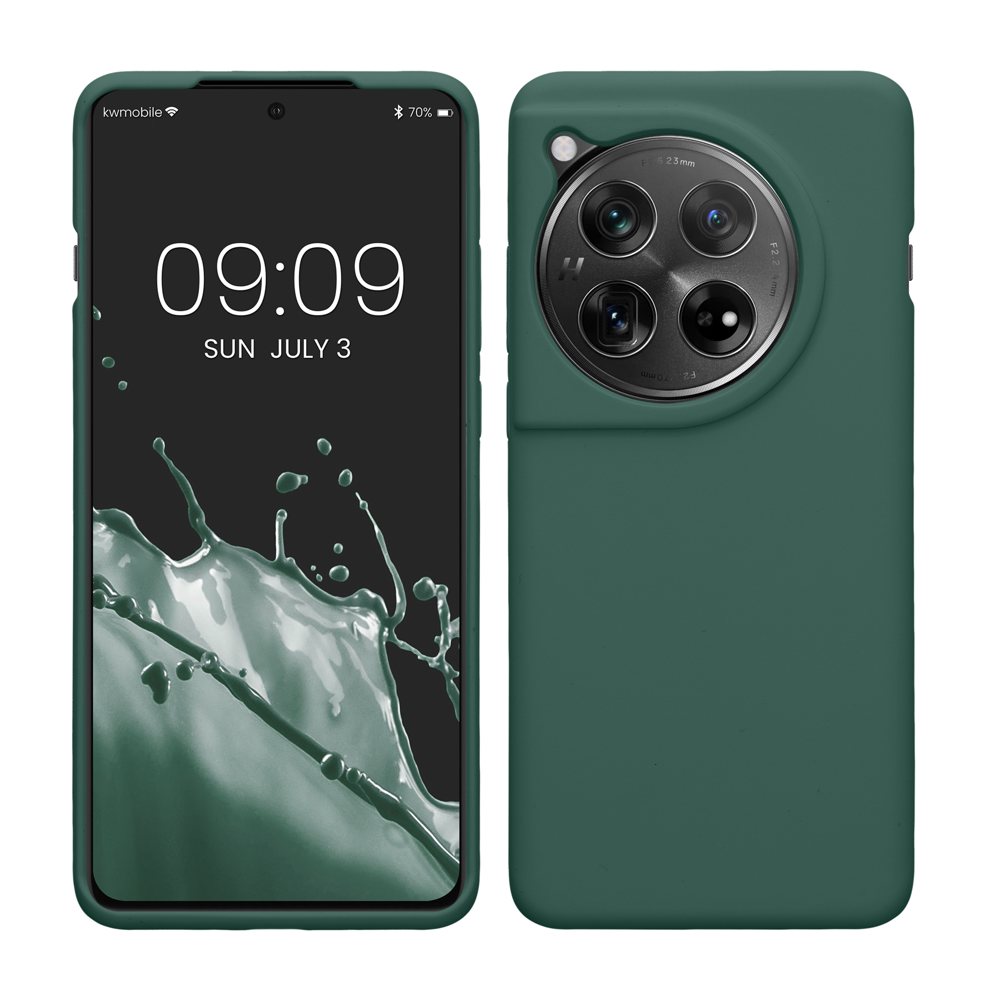 Kryt na mobil OnePlus 12 kwmobile TPU lesní zelený